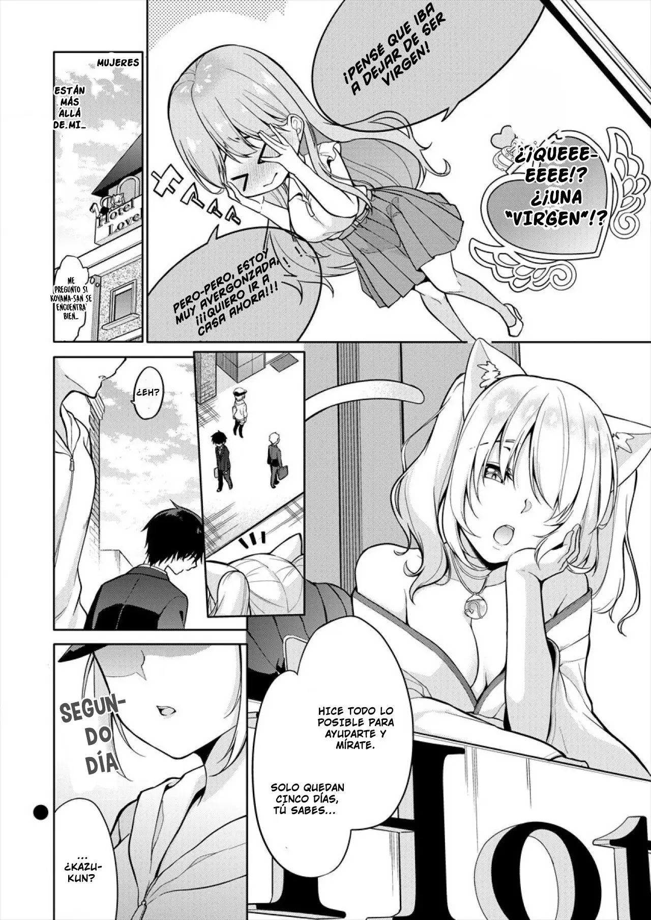 Satou-kun wa Nozoteiru. ~Kami-sama Appli de Onnanoko no Kokoro o Nozoitara Do XX datta (2018) - Capítulo 2 - Página 21 - LectorTMOo