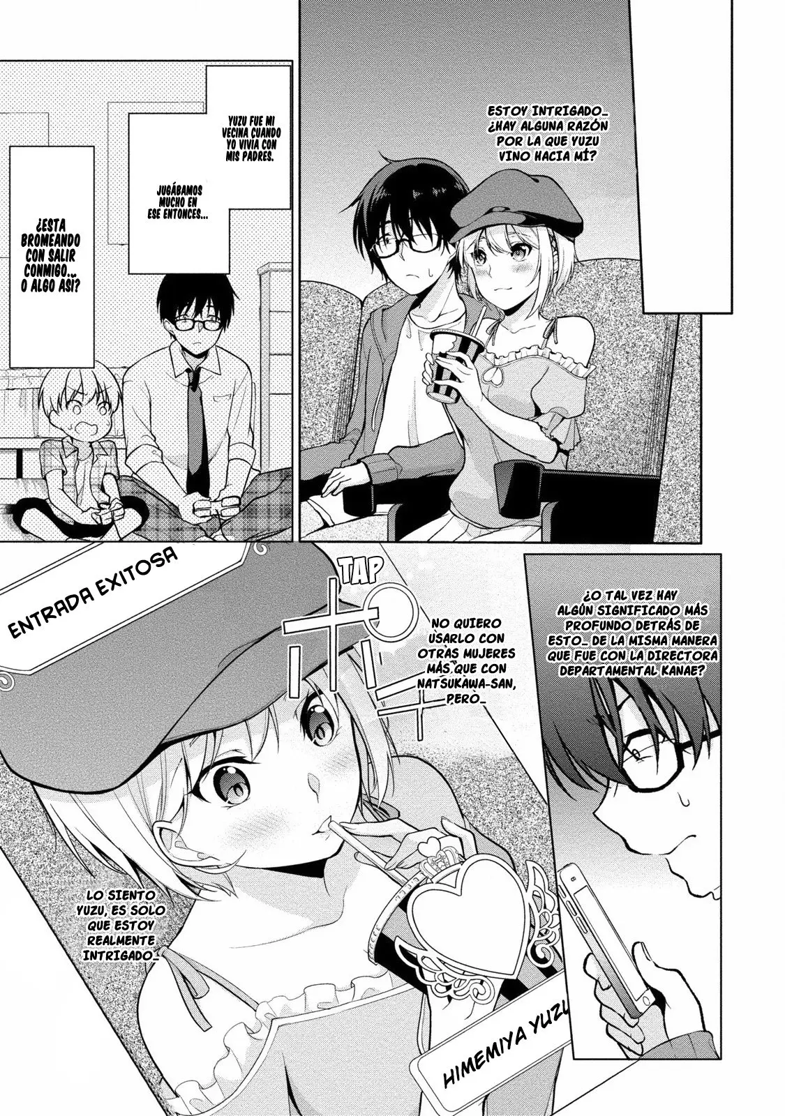 Satou-kun wa Nozoteiru. ~Kami-sama Appli de Onnanoko no Kokoro o Nozoitara Do XX datta (2018) - Capítulo 3 - Página 5 - LectorTMOo