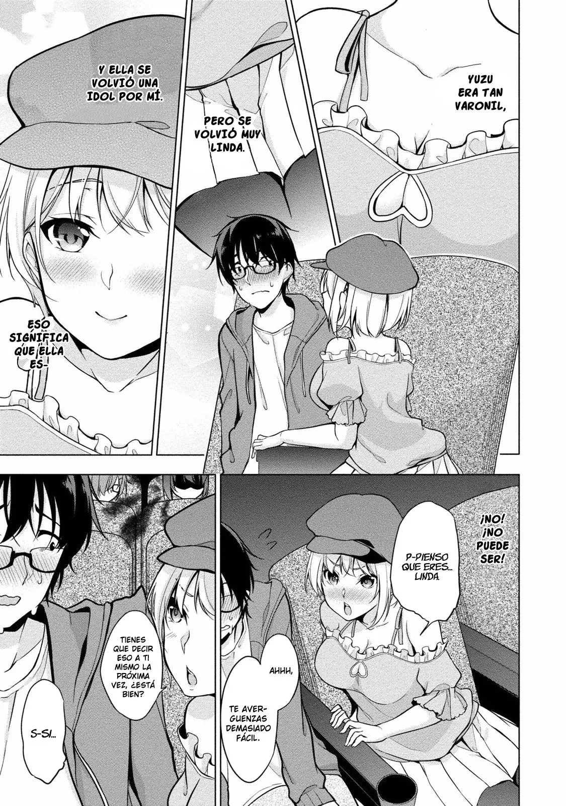 Satou-kun wa Nozoteiru. ~Kami-sama Appli de Onnanoko no Kokoro o Nozoitara Do XX datta (2018) - Capítulo 3 - Página 7 - LectorTMOo