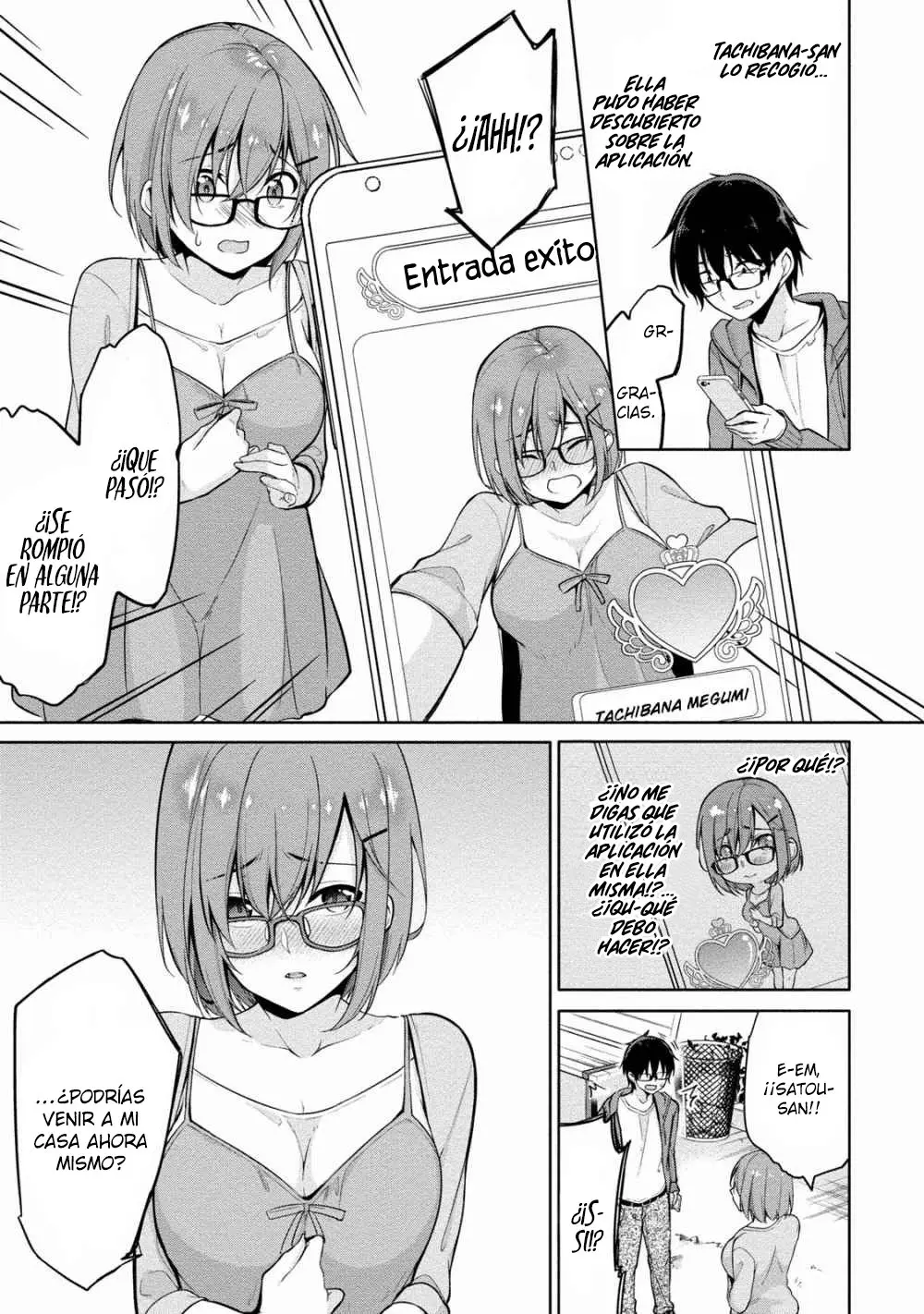 Satou-kun wa Nozoteiru. ~Kami-sama Appli de Onnanoko no Kokoro o Nozoitara Do XX datta (2018) - Capítulo 4 - Página 6 - LectorTMOo