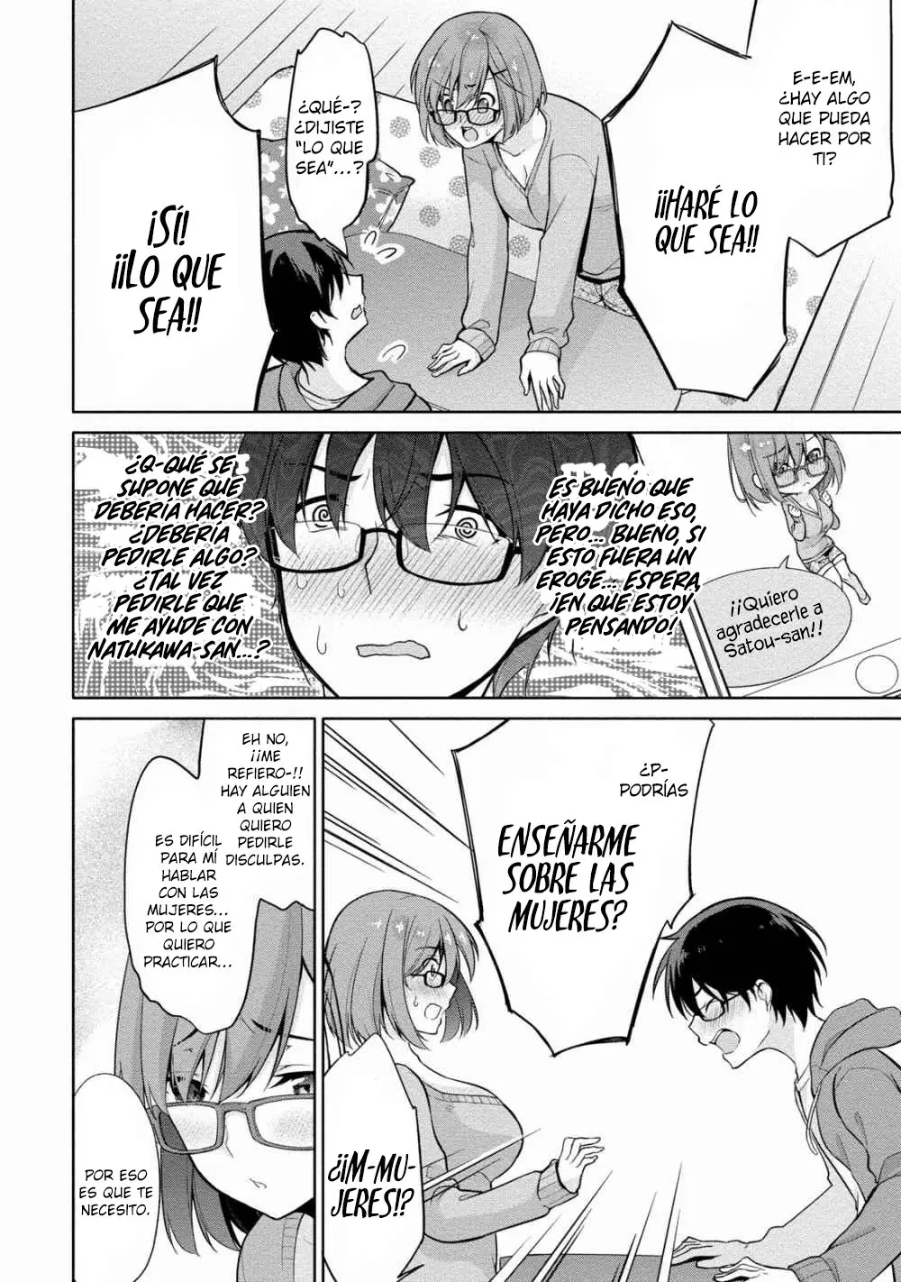 Satou-kun wa Nozoteiru. ~Kami-sama Appli de Onnanoko no Kokoro o Nozoitara Do XX datta (2018) - Capítulo 4 - Página 21 - LectorTMOo