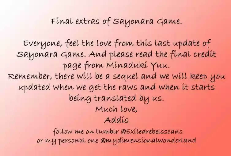 Sayonara game (2016) - Capítulo 5.5 - Página 1 - LectorTMOo