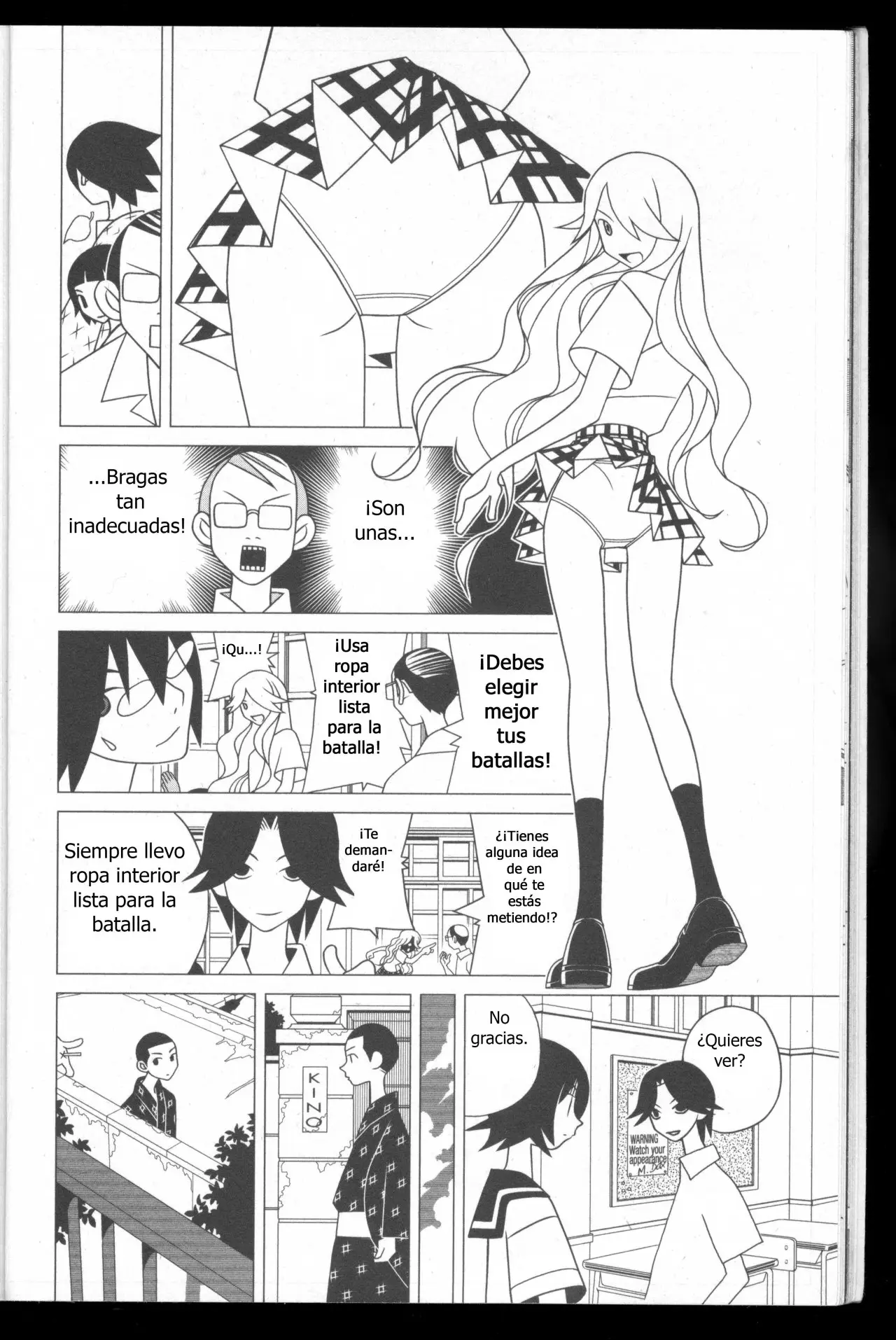 Sayonara Zetsubou Sensei (2005) - Capítulo 101 - Página 9 - LectorTMOo