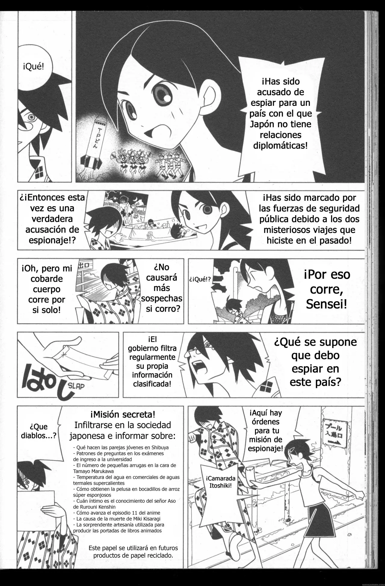 Sayonara Zetsubou Sensei (2005) - Capítulo 107 - Página 9 - LectorTMOo
