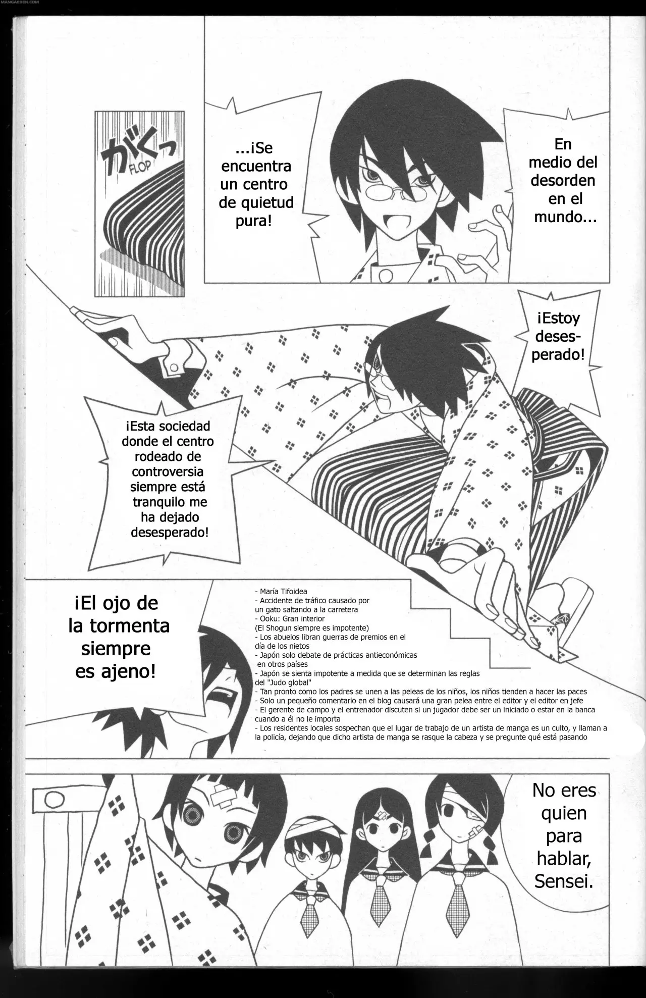 Sayonara Zetsubou Sensei (2005) - Capítulo 110 - Página 8 - LectorTMOo