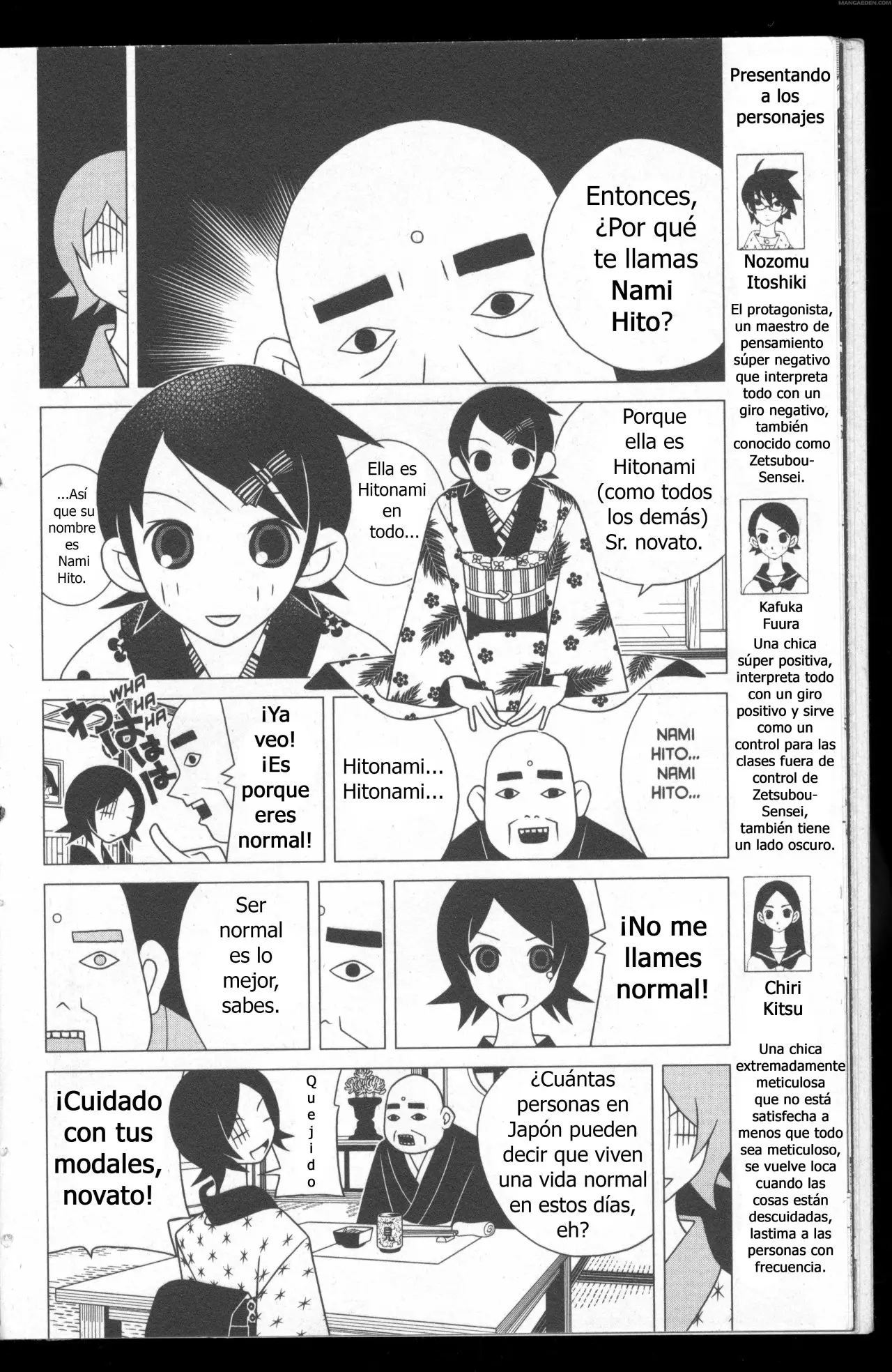 Sayonara Zetsubou Sensei (2005) - Capítulo 111 - Página 7 - LectorTMOo