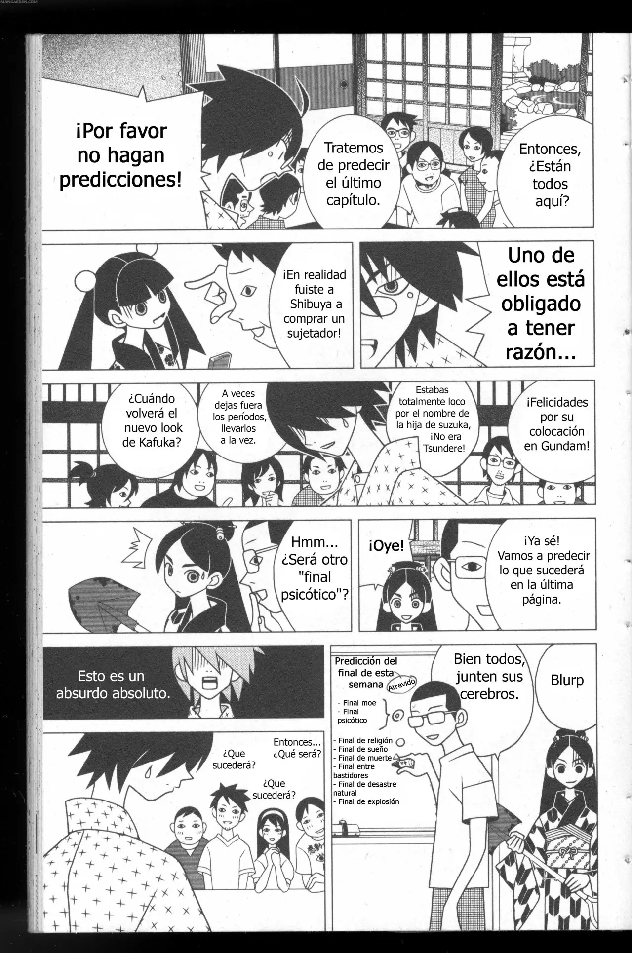 Sayonara Zetsubou Sensei (2005) - Capítulo 111 - Página 12 - LectorTMOo