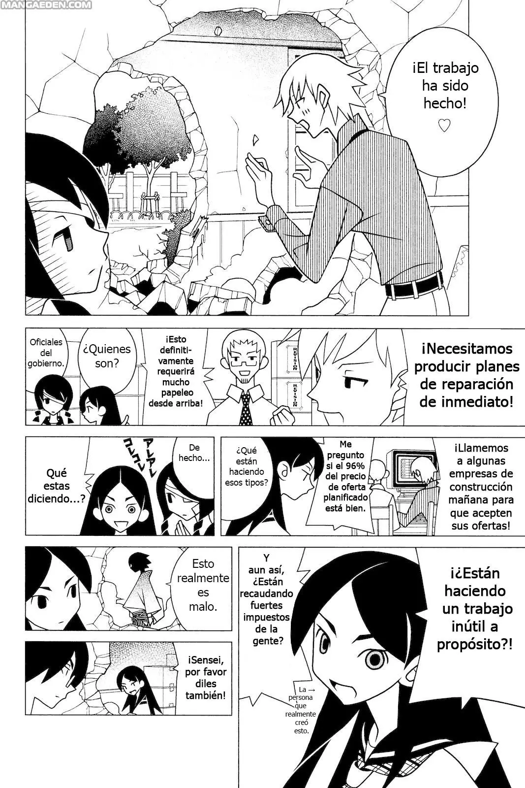 Sayonara Zetsubou Sensei (2005) - Capítulo 185 - Página 7 - LectorTMOo
