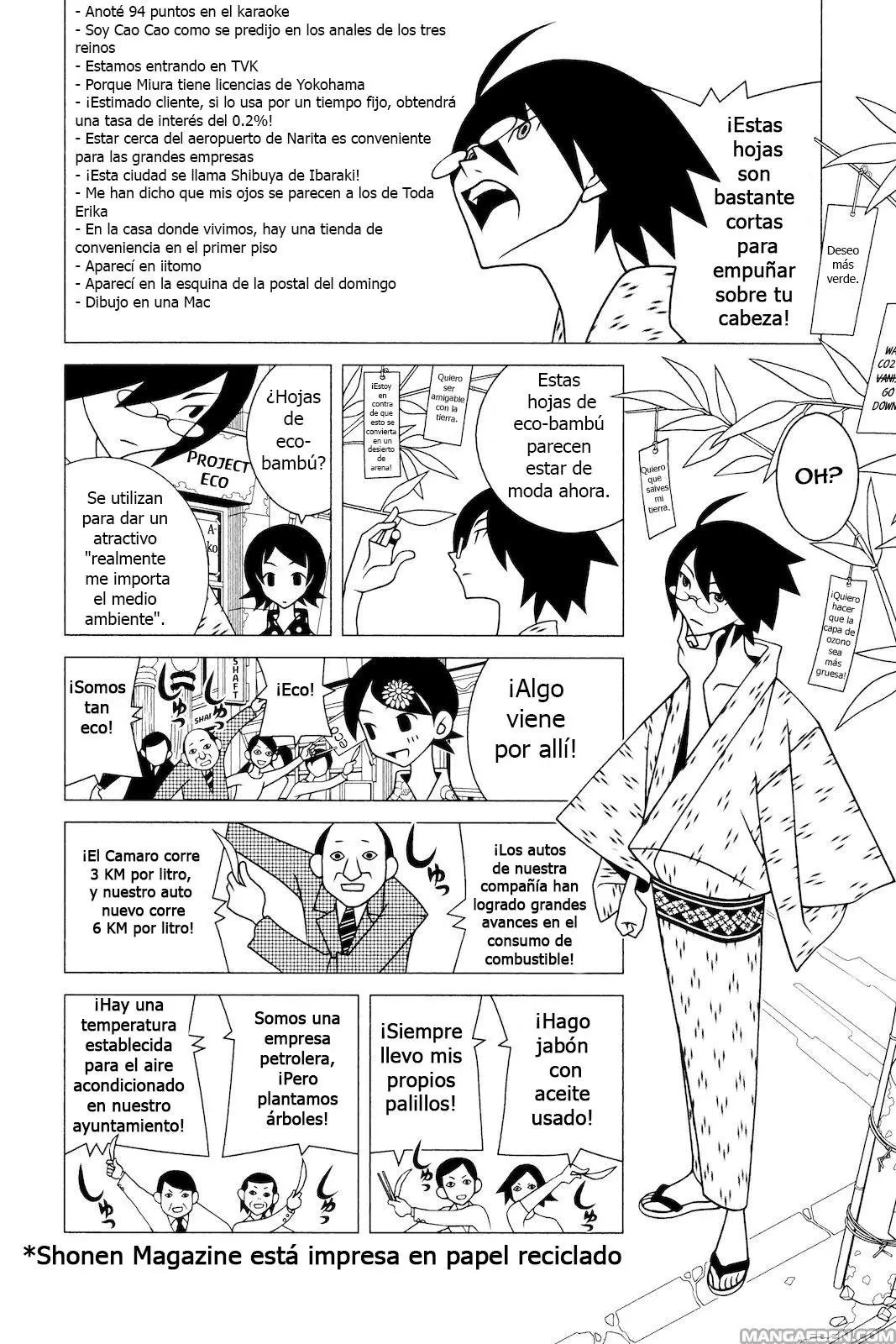 Sayonara Zetsubou Sensei (2005) - Capítulo 186 - Página 7 - LectorTMOo