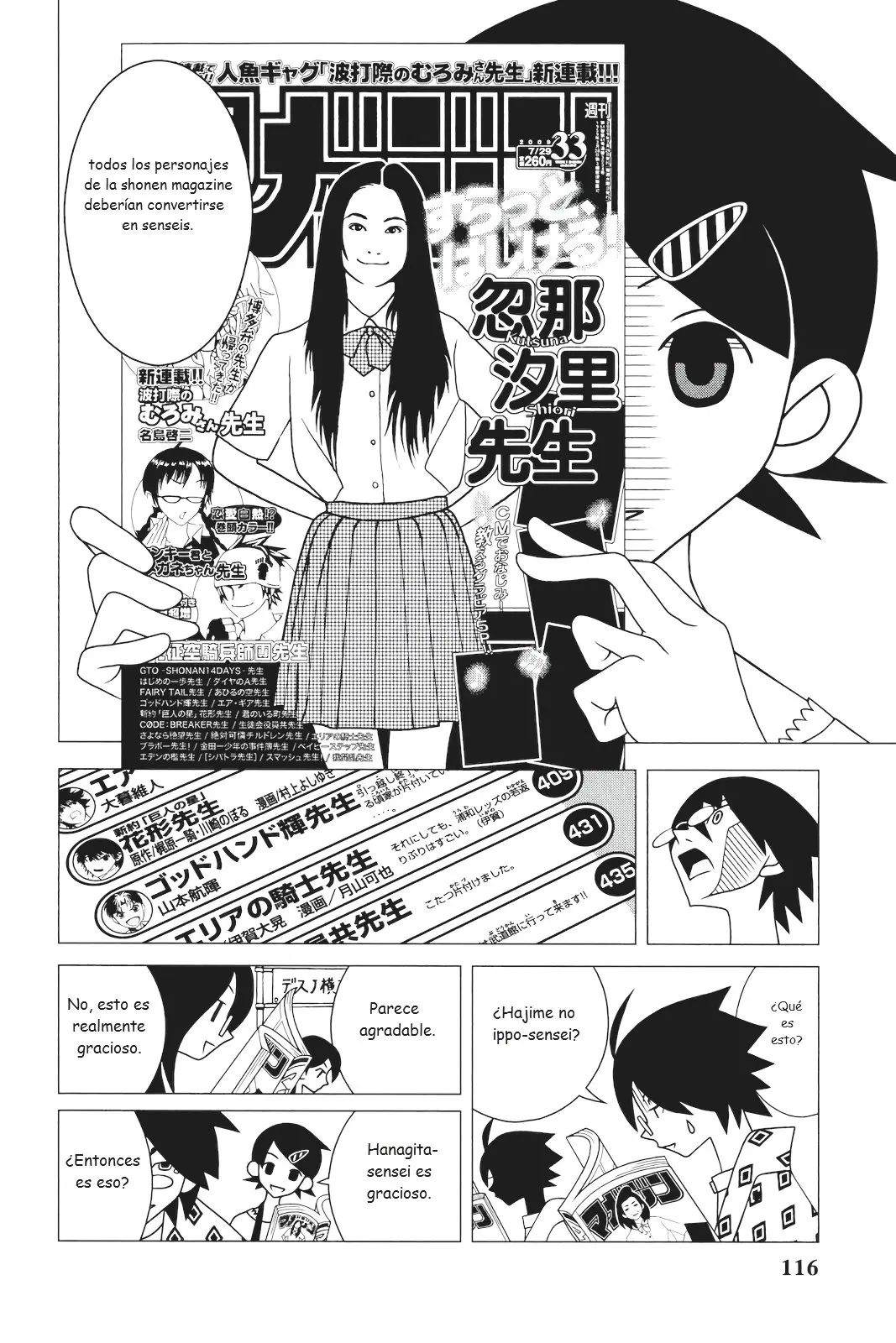Sayonara Zetsubou Sensei (2005) - Capítulo 188 - Página 13 - LectorTMOo