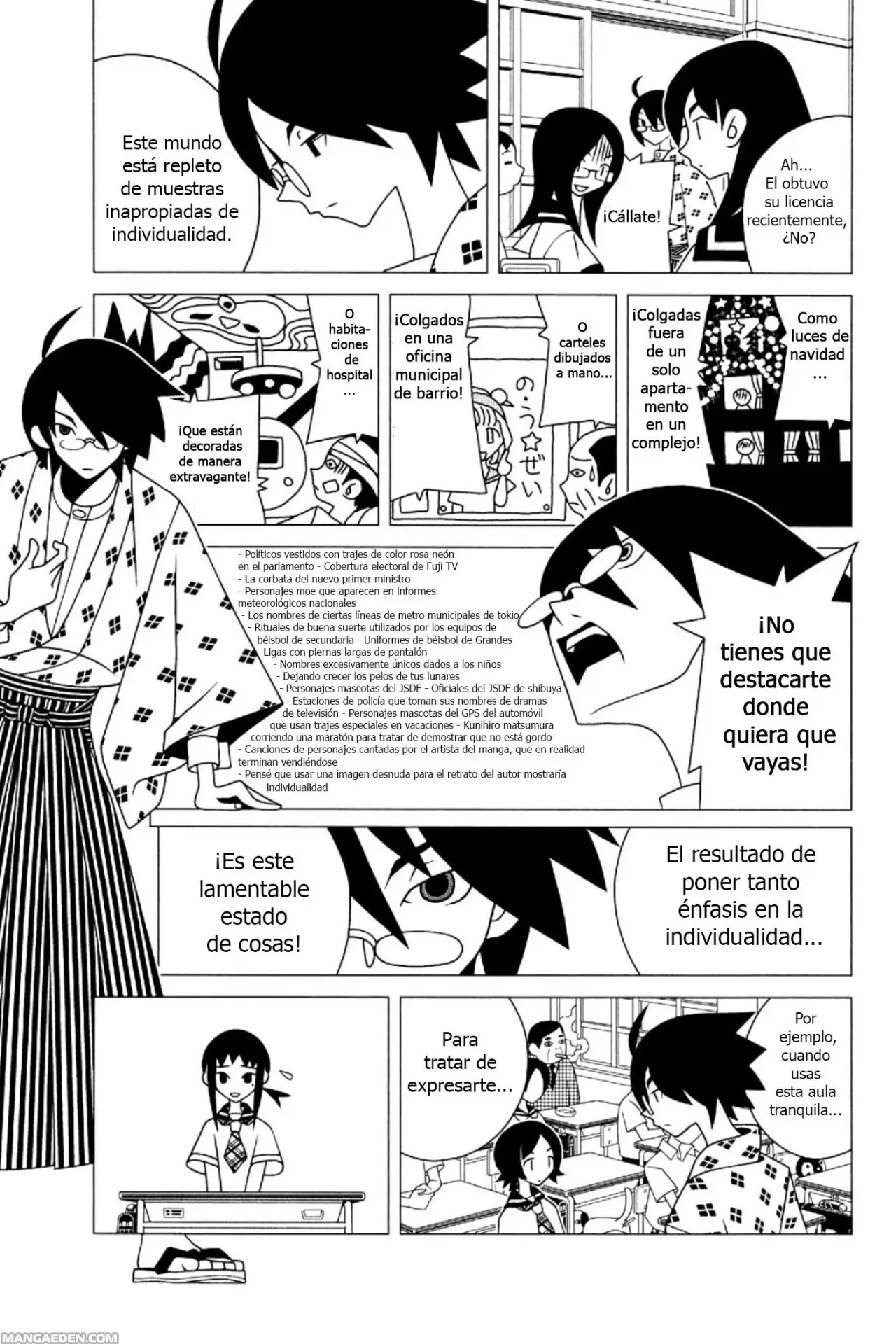 Sayonara Zetsubou Sensei (2005) - Capítulo 195 - Página 6 - LectorTMOo