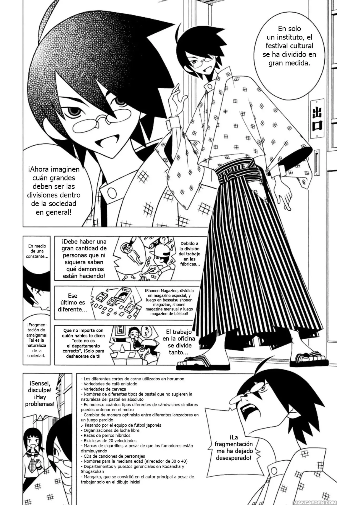 Sayonara Zetsubou Sensei (2005) - Capítulo 198 - Página 7 - LectorTMOo