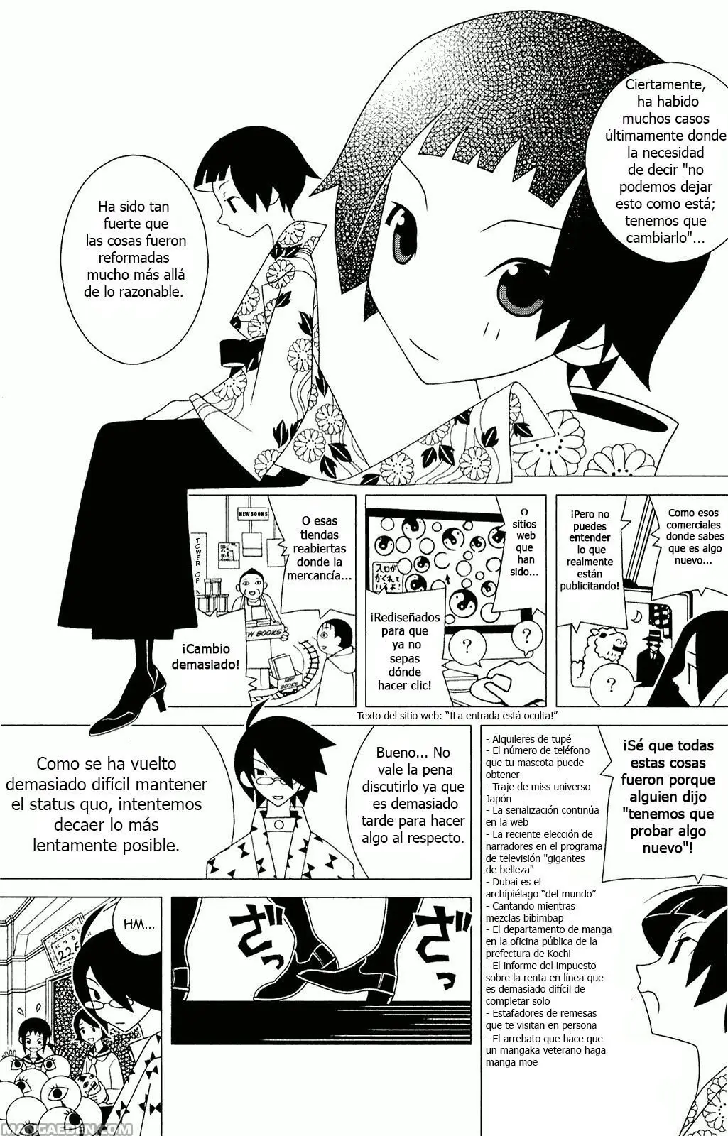 Sayonara Zetsubou Sensei (2005) - Capítulo 214 - Página 6 - LectorTMOo
