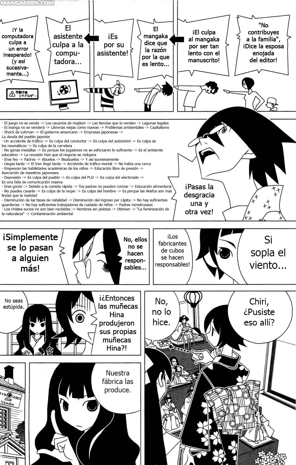 Sayonara Zetsubou Sensei (2005) - Capítulo 215 - Página 7 - LectorTMOo