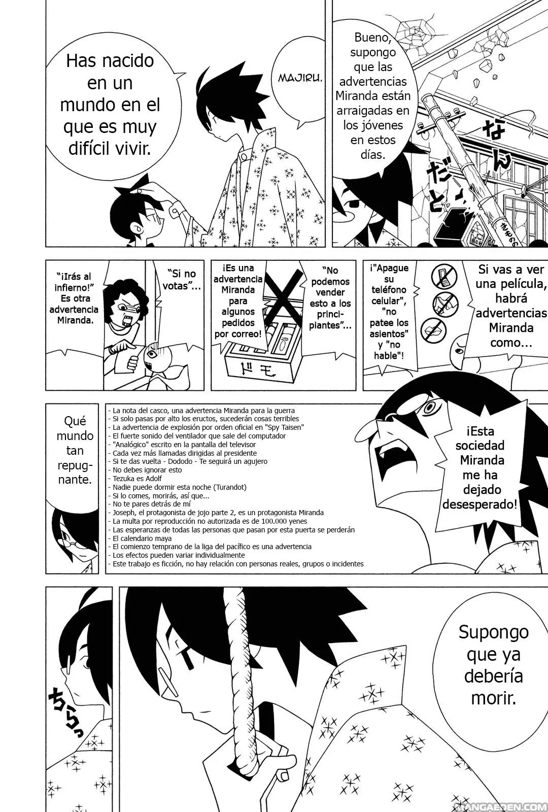 Sayonara Zetsubou Sensei (2005) - Capítulo 221 - Página 11 - LectorTMOo
