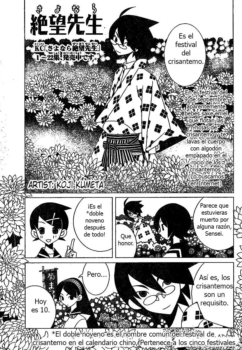 Sayonara Zetsubou Sensei (2005) - Capítulo 236 - Página 2 - LectorTMOo