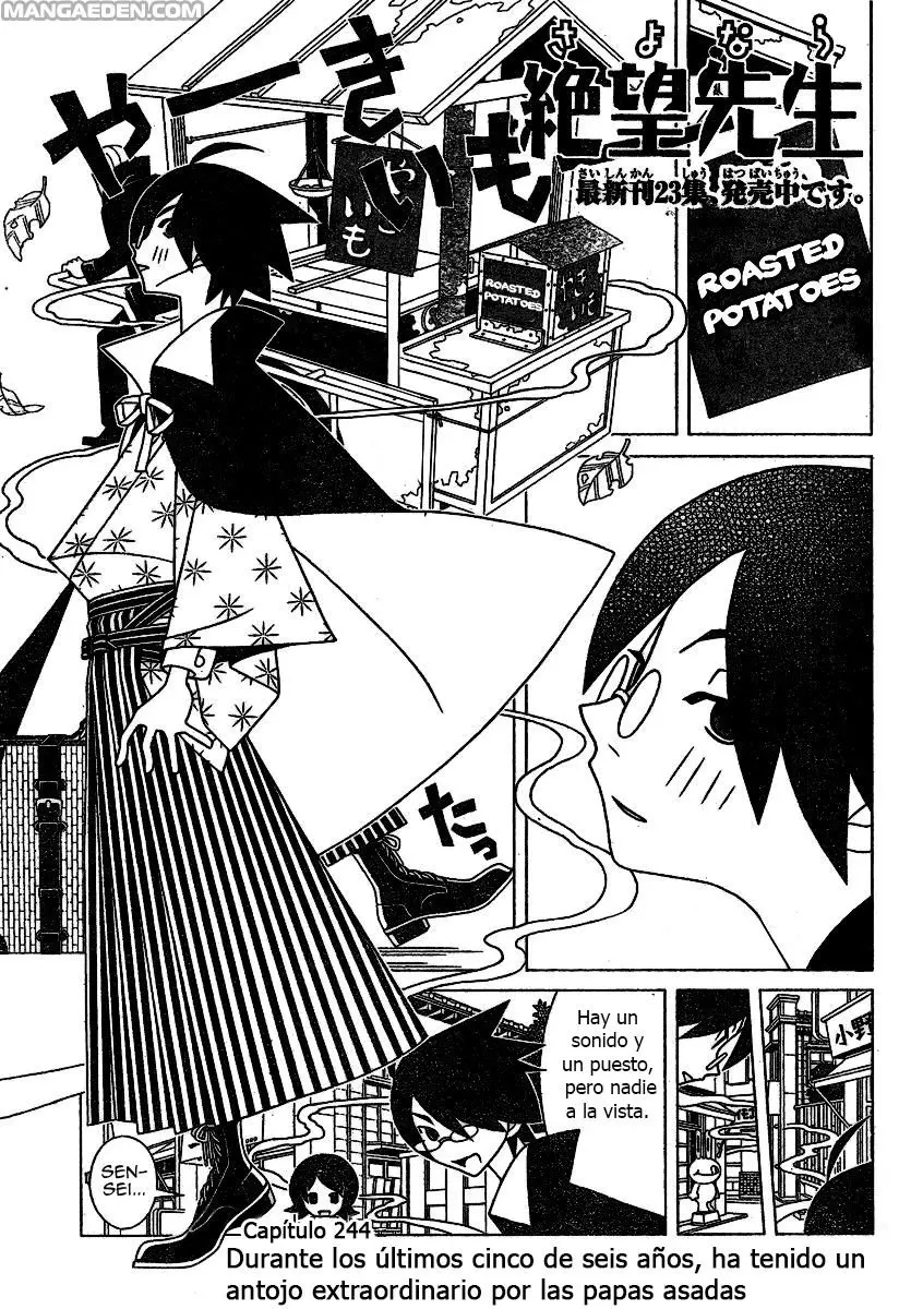 Sayonara Zetsubou Sensei (2005) - Capítulo 244 - Página 1 - LectorTMOo
