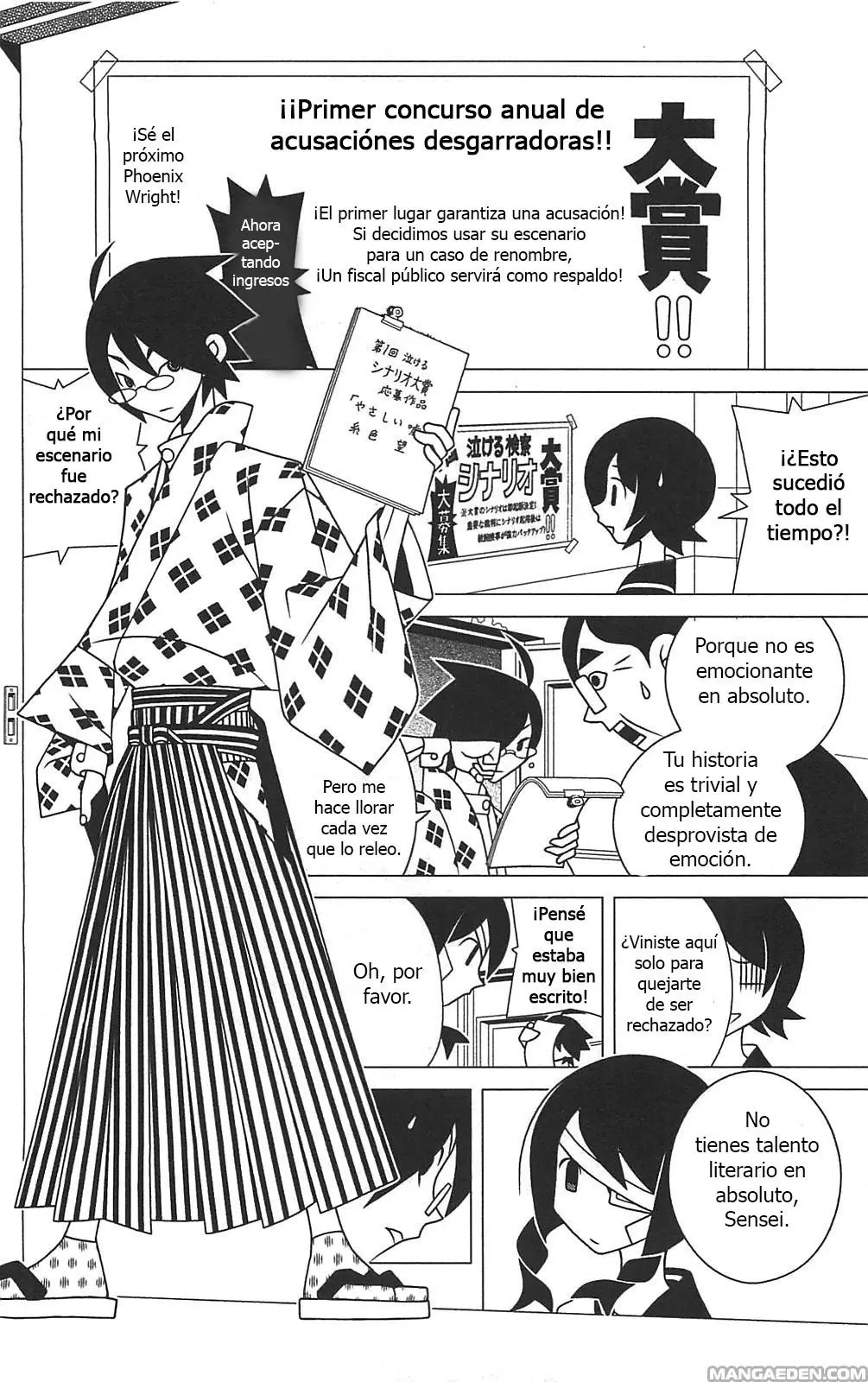 Sayonara Zetsubou Sensei (2005) - Capítulo 253 - Página 7 - LectorTMOo