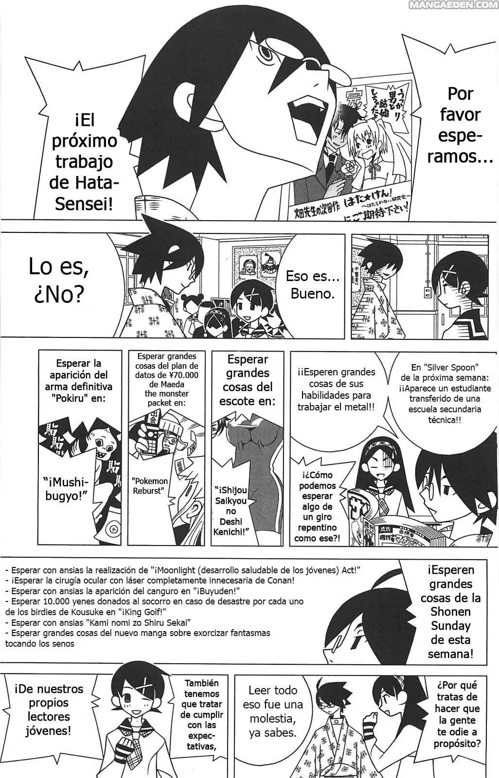 Sayonara Zetsubou Sensei (2005) - Capítulo 259 - Página 12 - LectorTMOo