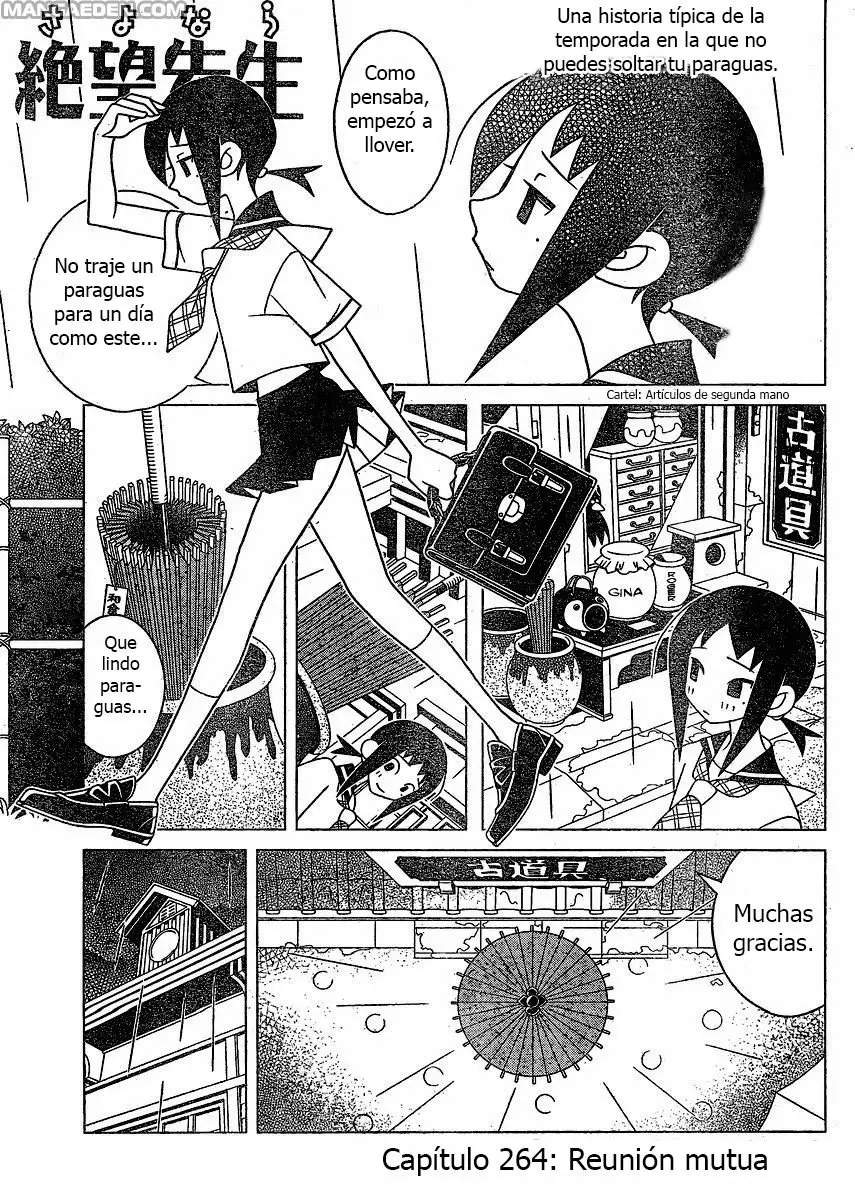 Sayonara Zetsubou Sensei (2005) - Capítulo 264 - Página 1 - LectorTMOo