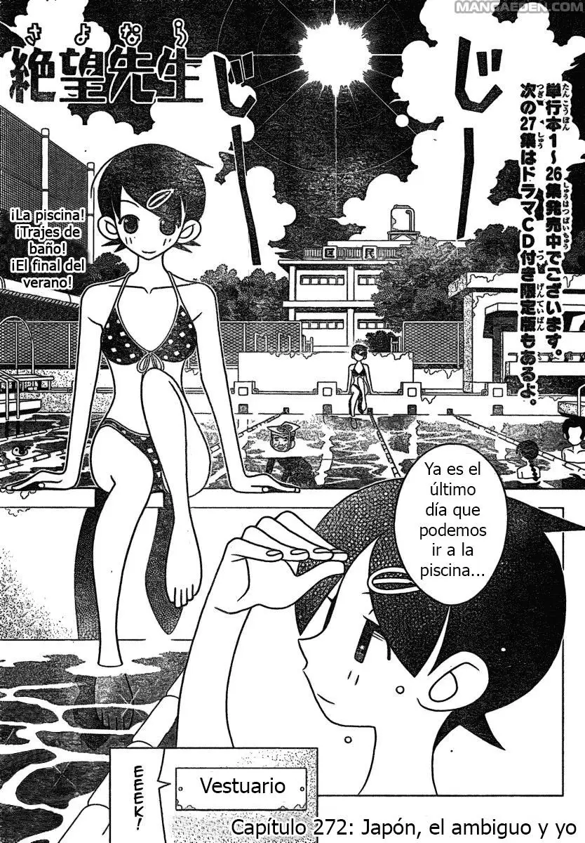 Sayonara Zetsubou Sensei (2005) - Capítulo 272 - Página 1 - LectorTMOo