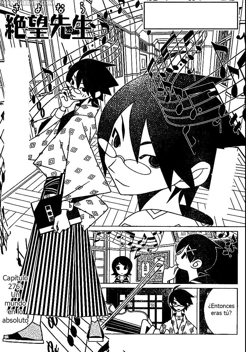 Sayonara Zetsubou Sensei (2005) - Capítulo 276 - Página 1 - LectorTMOo