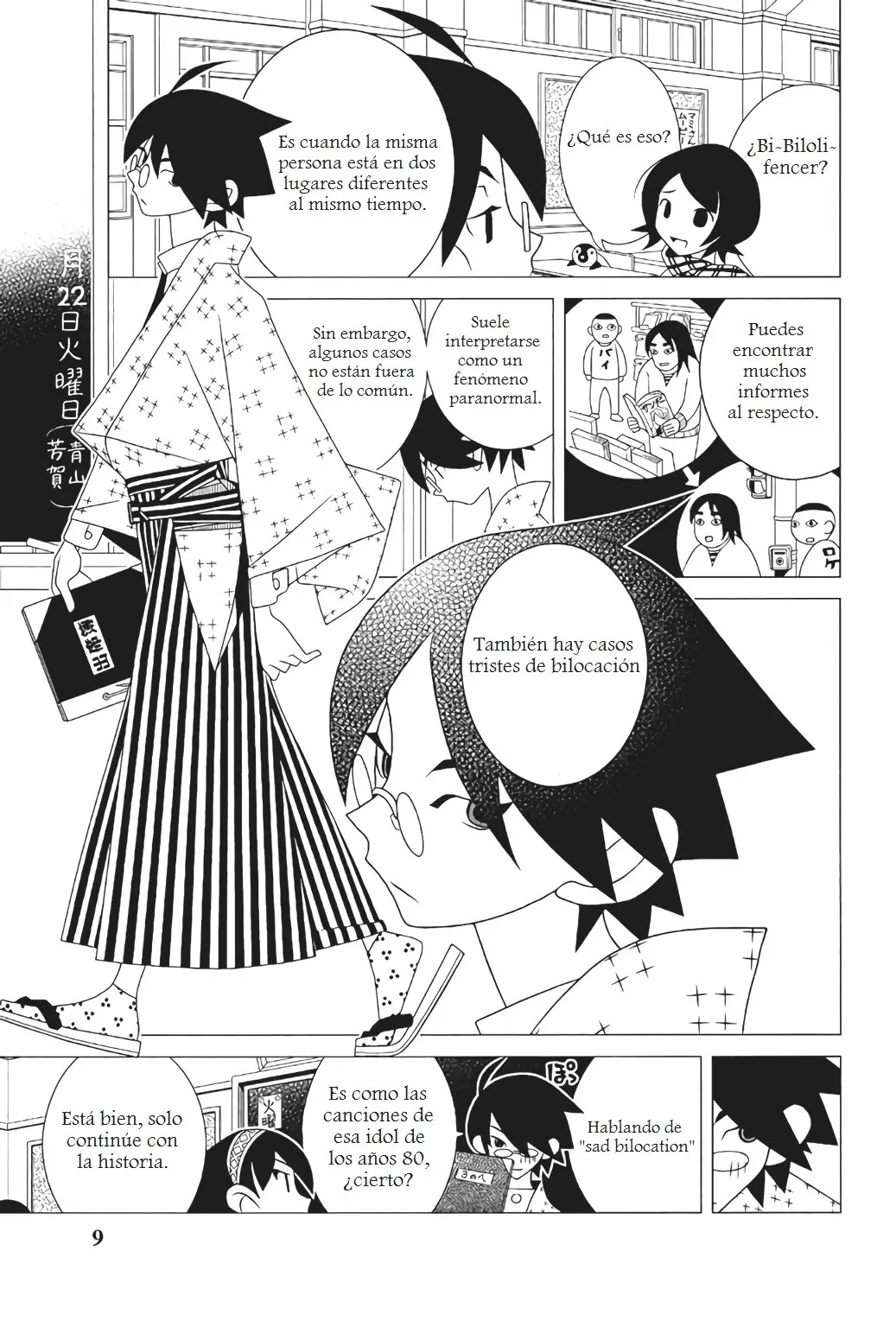 Sayonara Zetsubou Sensei (2005) - Capítulo 282 - Página 9 - LectorTMOo
