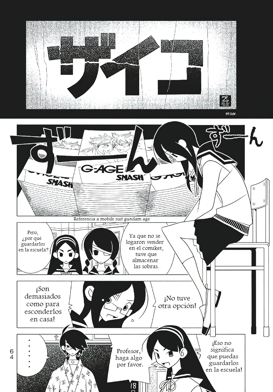 Sayonara Zetsubou Sensei (2005) - Capítulo 286 - Página 3 - LectorTMOo