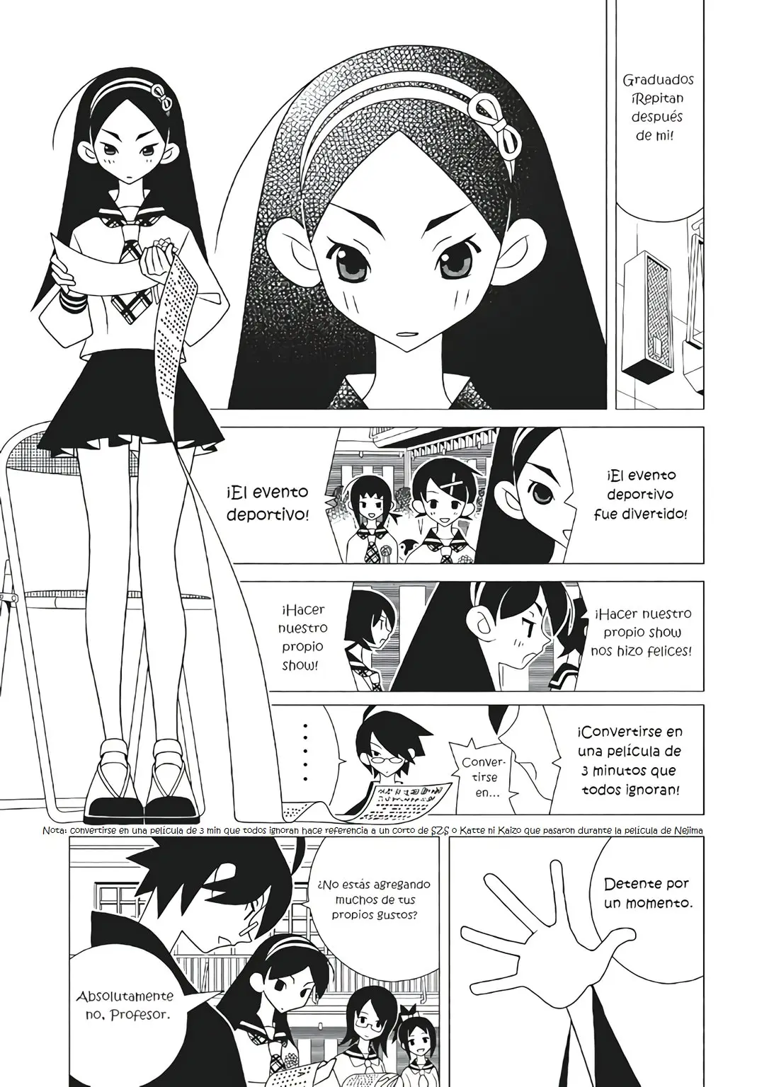 Sayonara Zetsubou Sensei (2005) - Capítulo 287 - Página 4 - LectorTMOo