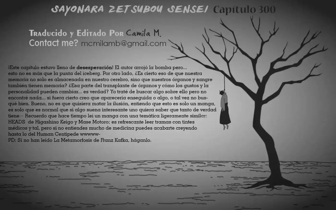 Sayonara Zetsubou Sensei (2005) - Capítulo 300 - Página 13 - LectorTMOo