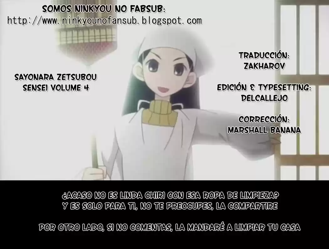 Sayonara Zetsubou Sensei (2005) - Capítulo 33 - Página 16 - LectorTMOo