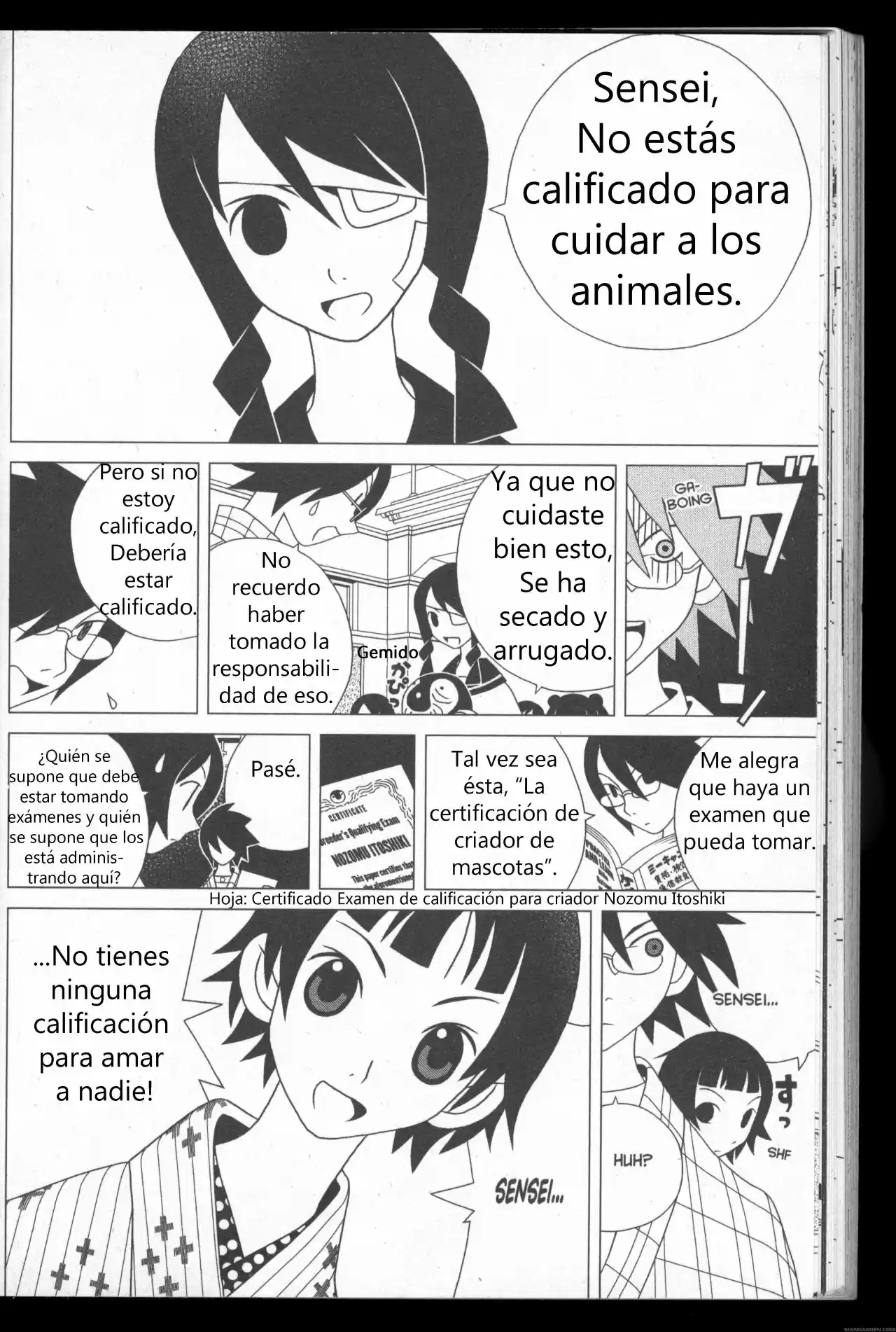 Sayonara Zetsubou Sensei (2005) - Capítulo 36 - Página 9 - LectorTMOo