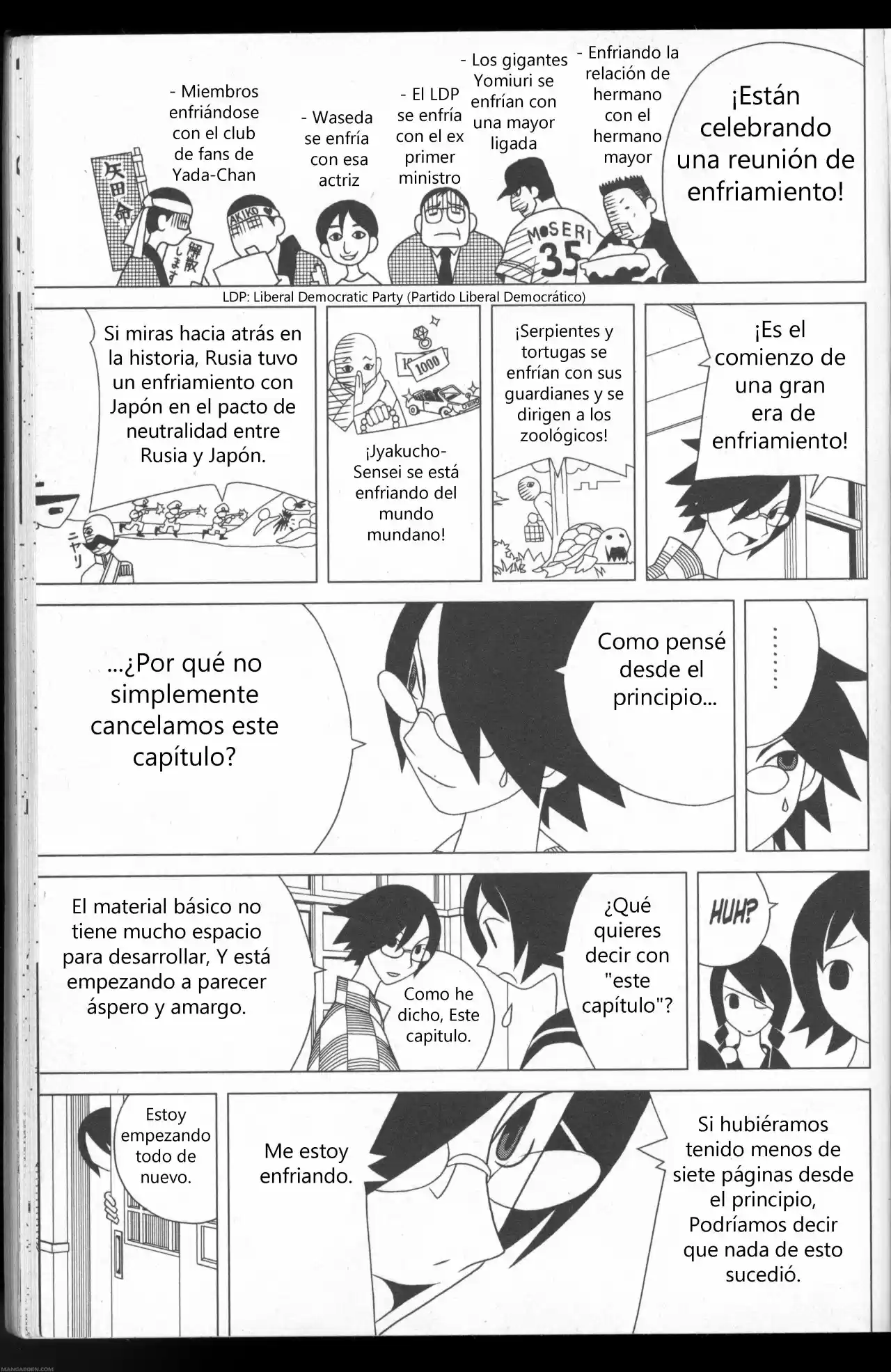 Sayonara Zetsubou Sensei (2005) - Capítulo 38 - Página 8 - LectorTMOo
