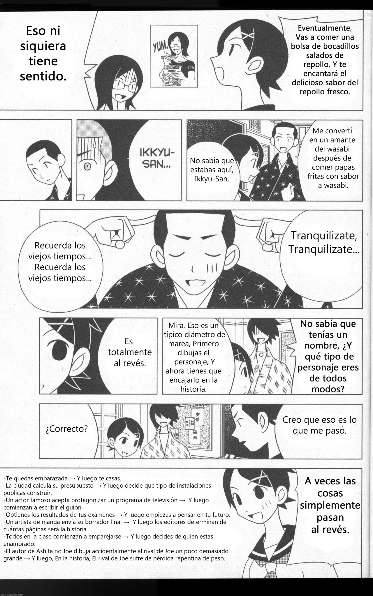 Sayonara Zetsubou Sensei (2005) - Capítulo 51 - Página 8 - LectorTMOo
