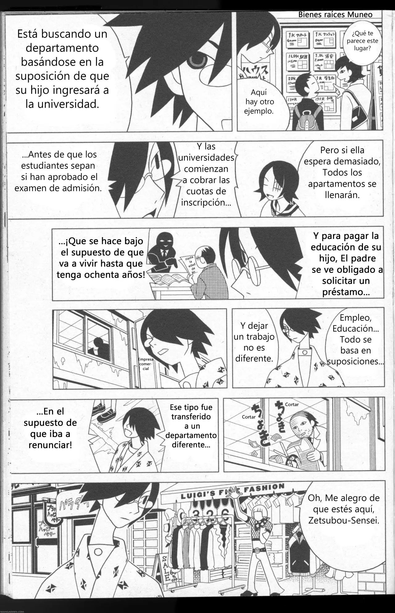 Sayonara Zetsubou Sensei (2005) - Capítulo 52 - Página 6 - LectorTMOo
