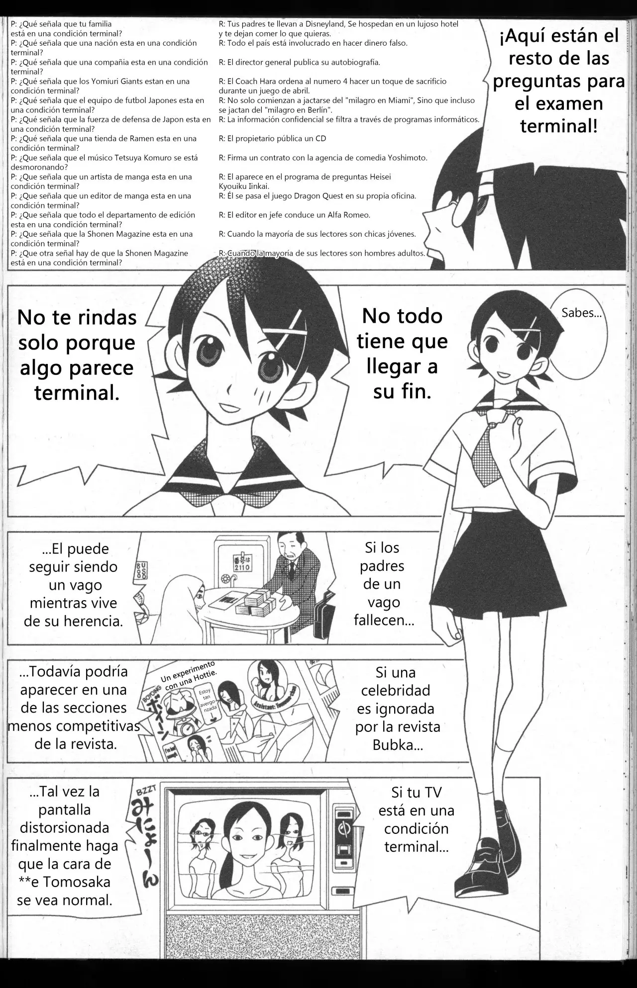 Sayonara Zetsubou Sensei (2005) - Capítulo 56 - Página 11 - LectorTMOo