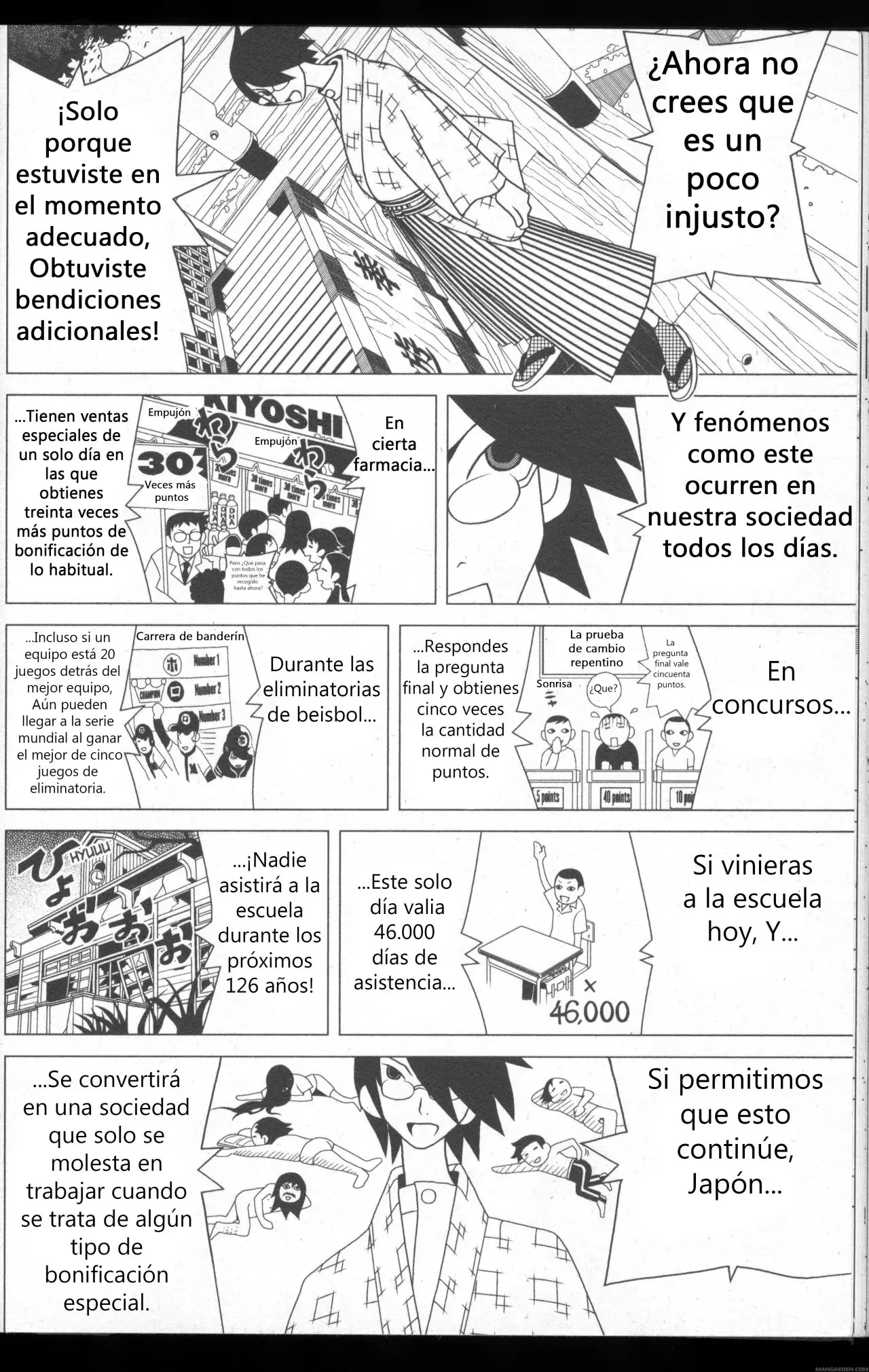 Sayonara Zetsubou Sensei (2005) - Capítulo 57 - Página 5 - LectorTMOo