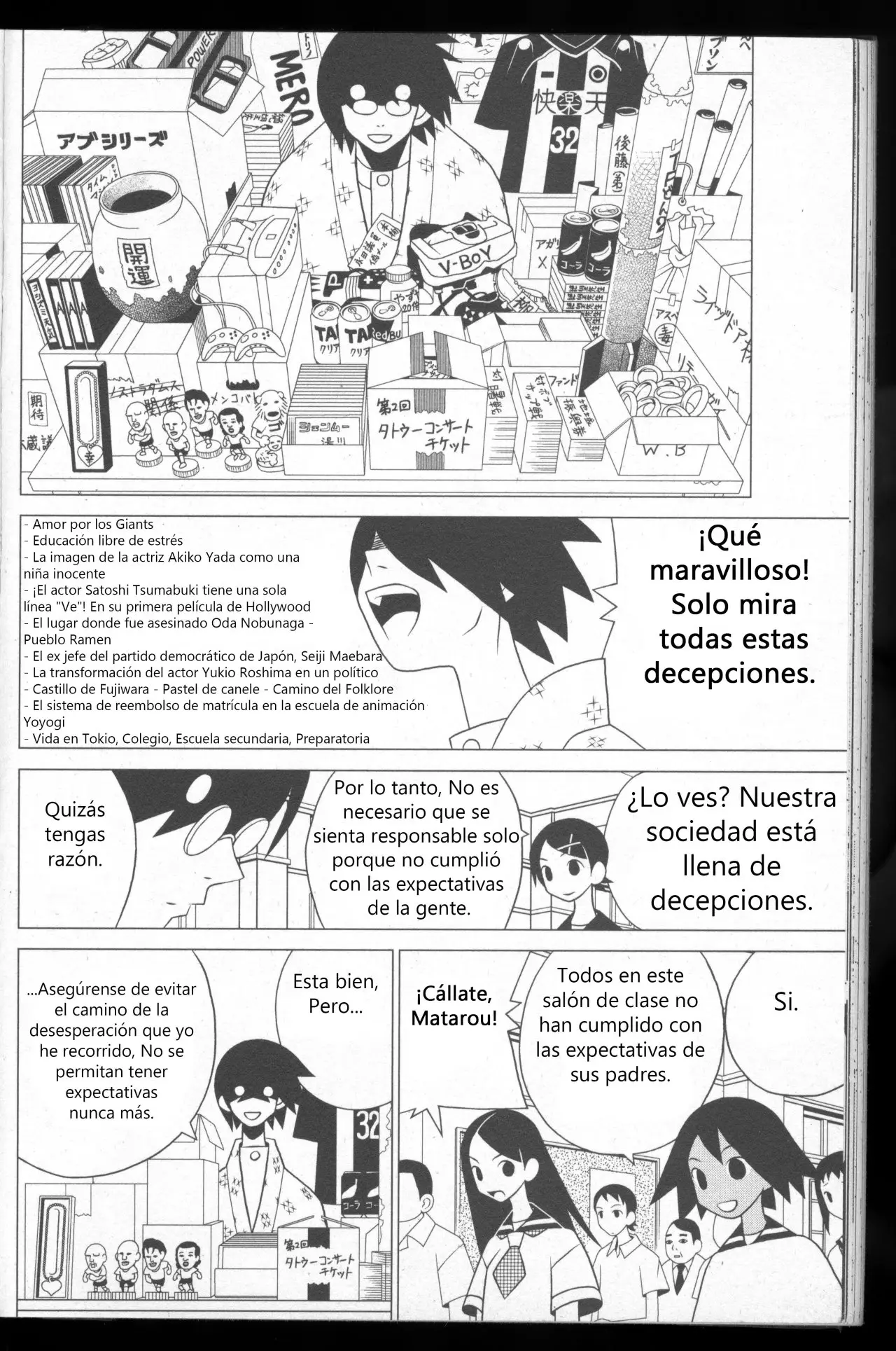 Sayonara Zetsubou Sensei (2005) - Capítulo 58 - Página 9 - LectorTMOo