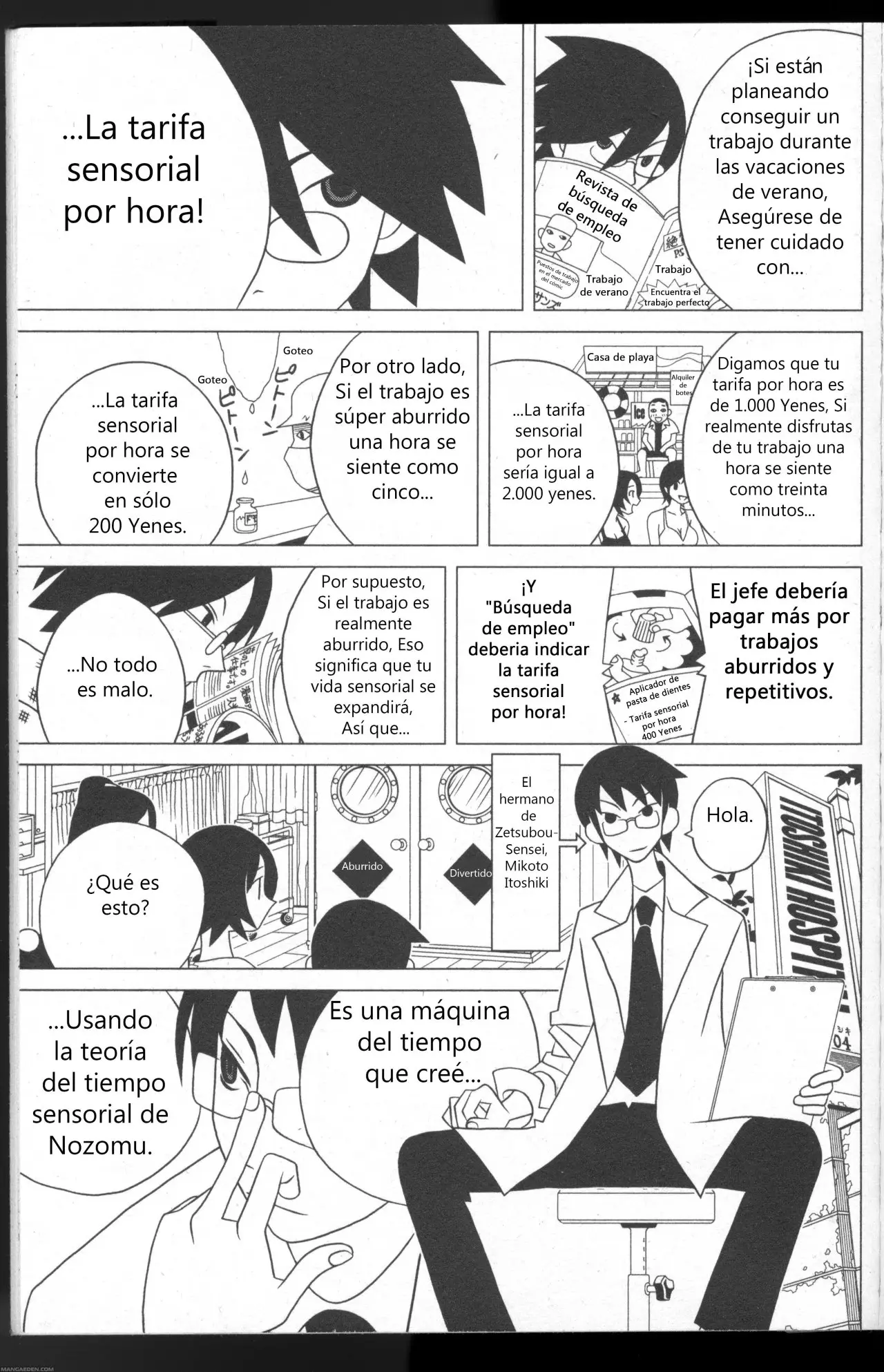 Sayonara Zetsubou Sensei (2005) - Capítulo 60 - Página 8 - LectorTMOo