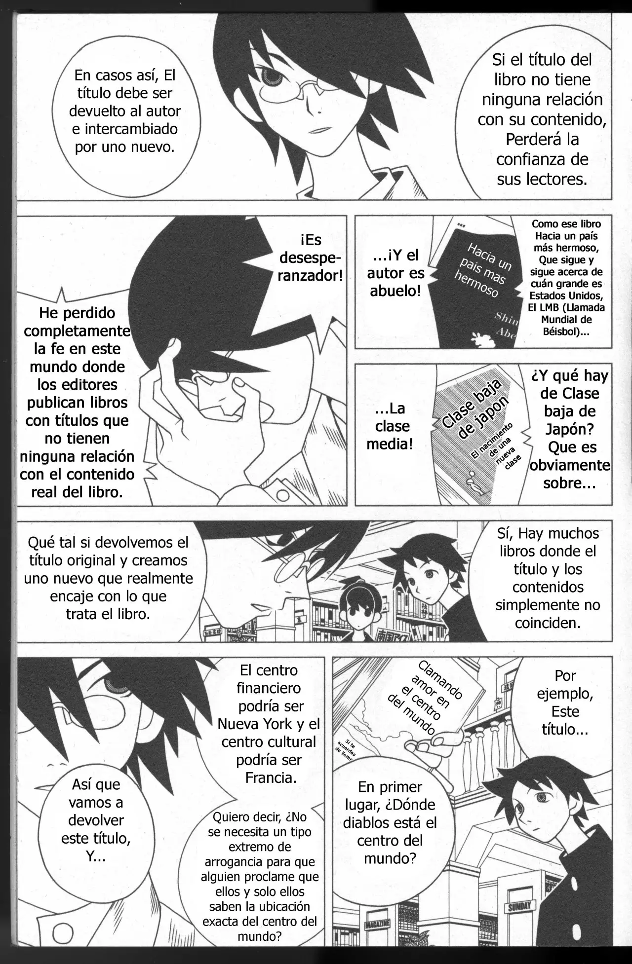 Sayonara Zetsubou Sensei (2005) - Capítulo 69 - Página 4 - LectorTMOo