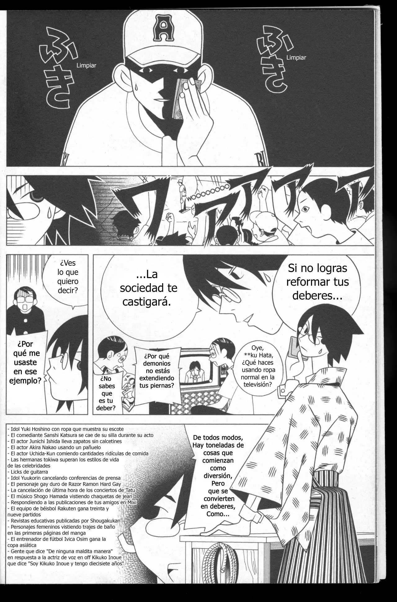 Sayonara Zetsubou Sensei (2005) - Capítulo 71 - Página 5 - LectorTMOo