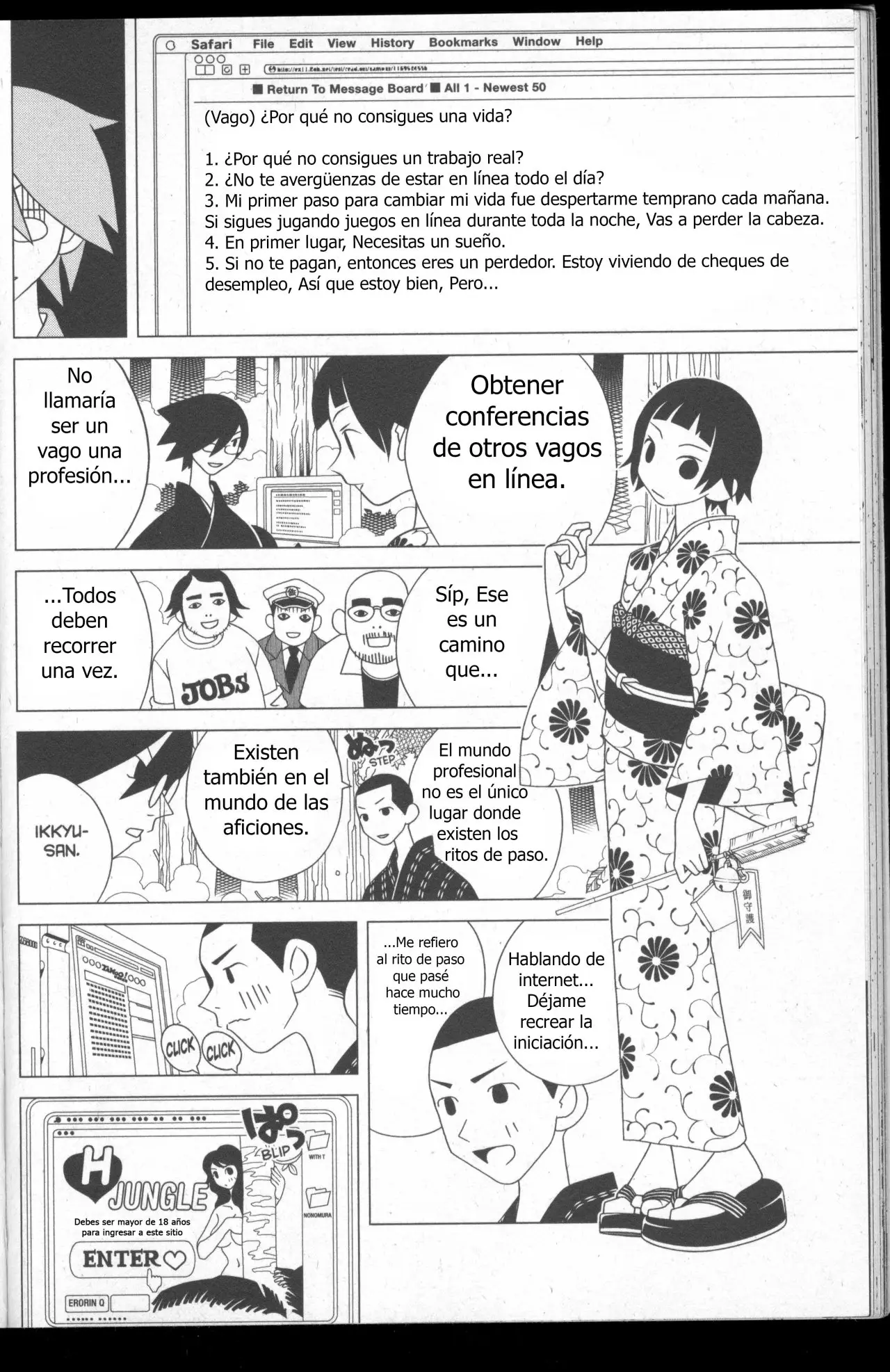 Sayonara Zetsubou Sensei (2005) - Capítulo 73 - Página 9 - LectorTMOo