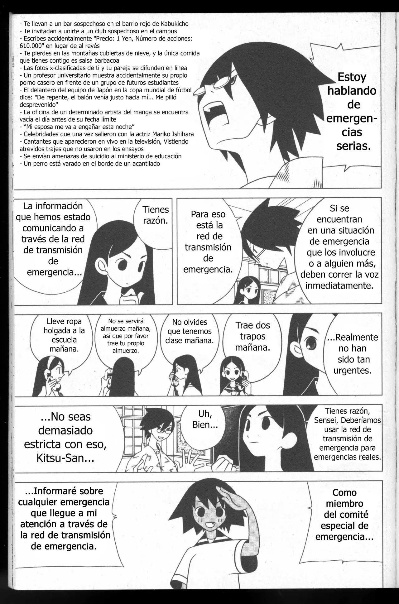 Sayonara Zetsubou Sensei (2005) - Capítulo 79 - Página 6 - LectorTMOo