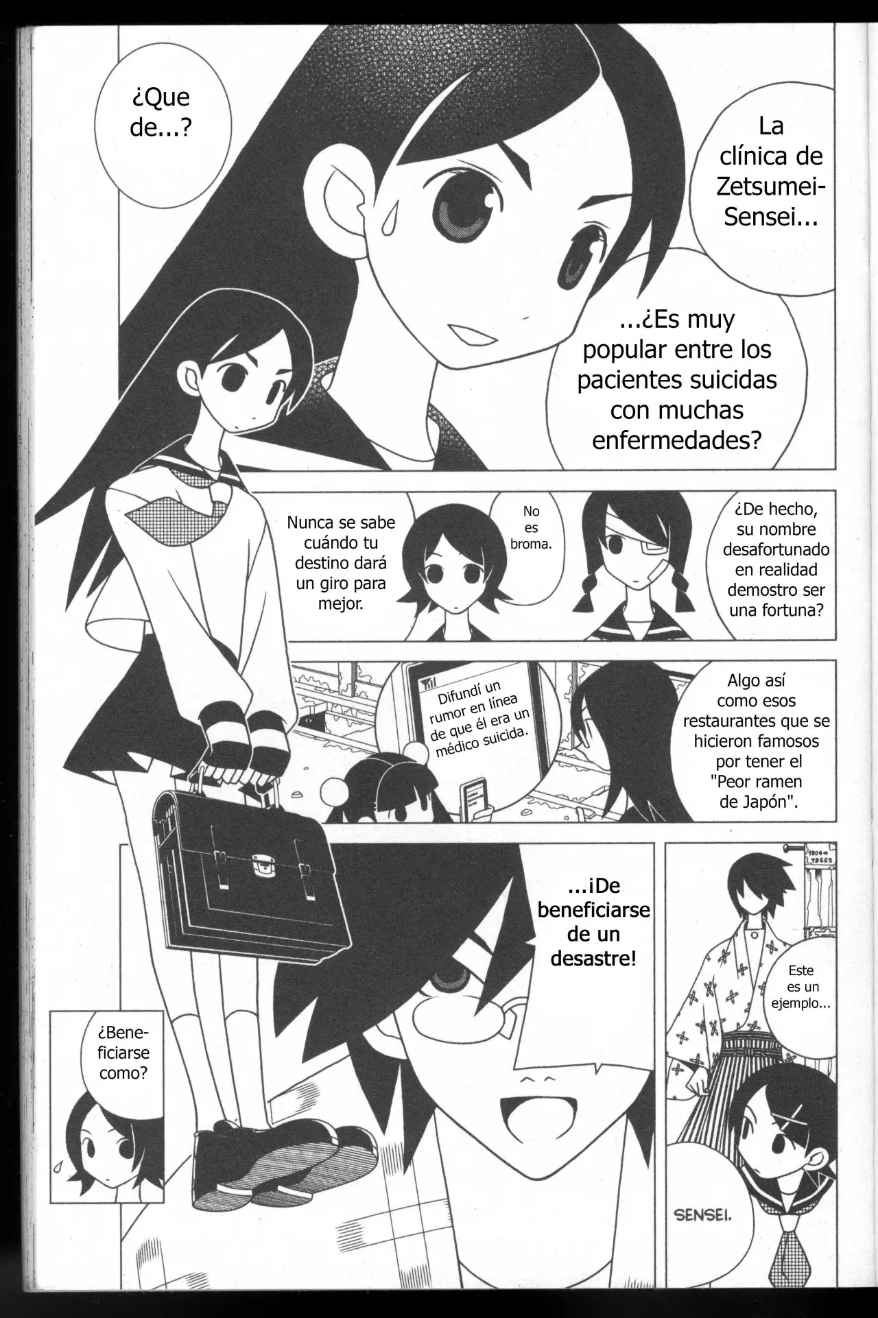 Sayonara Zetsubou Sensei (2005) - Capítulo 95 - Página 4 - LectorTMOo