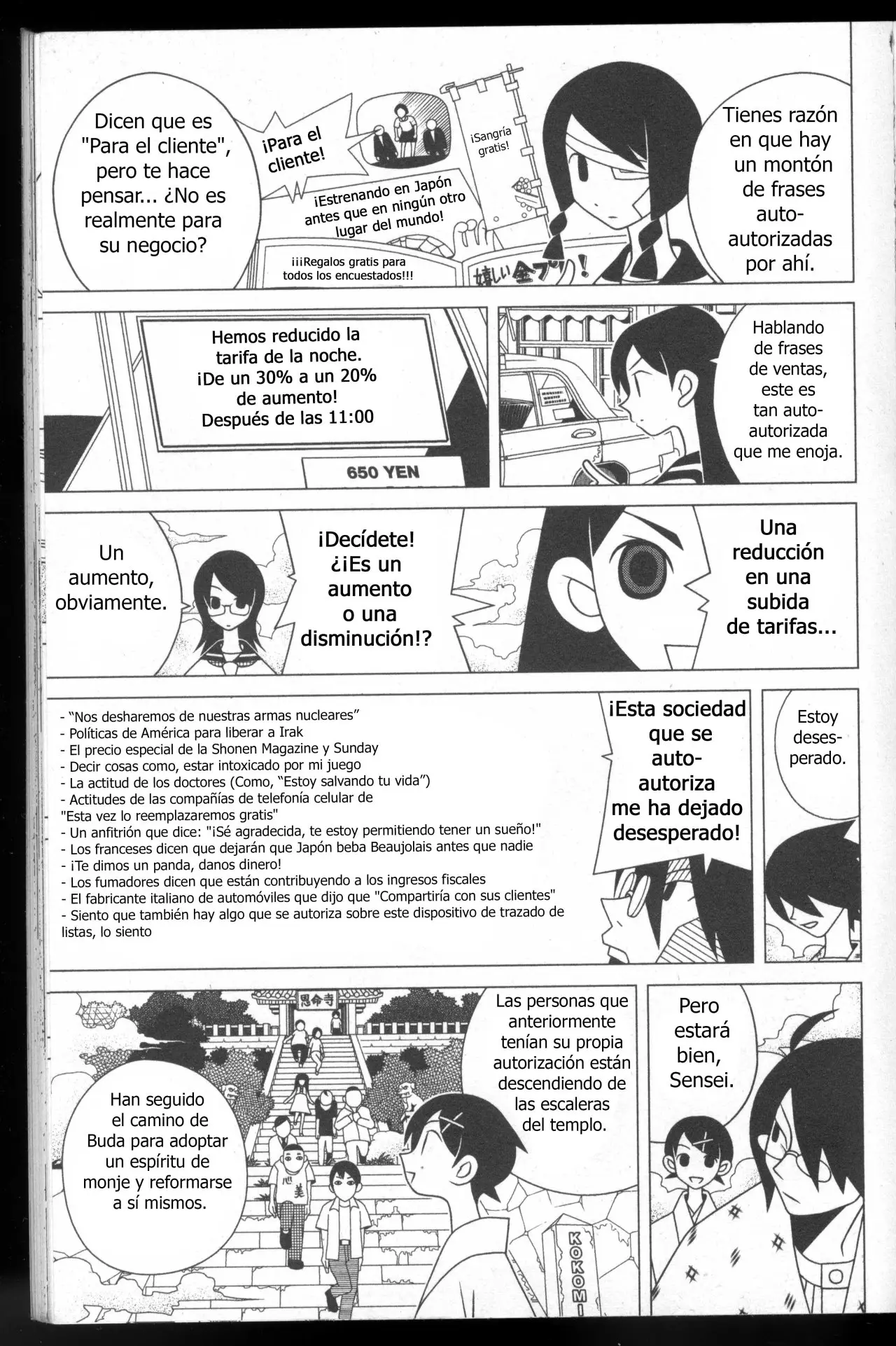Sayonara Zetsubou Sensei (2005) - Capítulo 98 - Página 10 - LectorTMOo