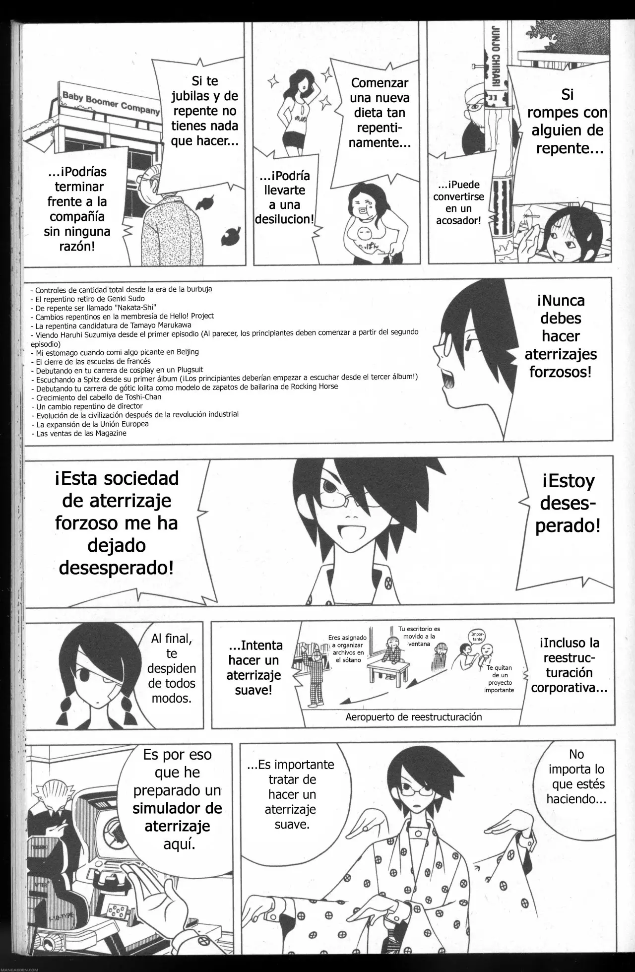 Sayonara Zetsubou Sensei (2005) - Capítulo 99 - Página 6 - LectorTMOo