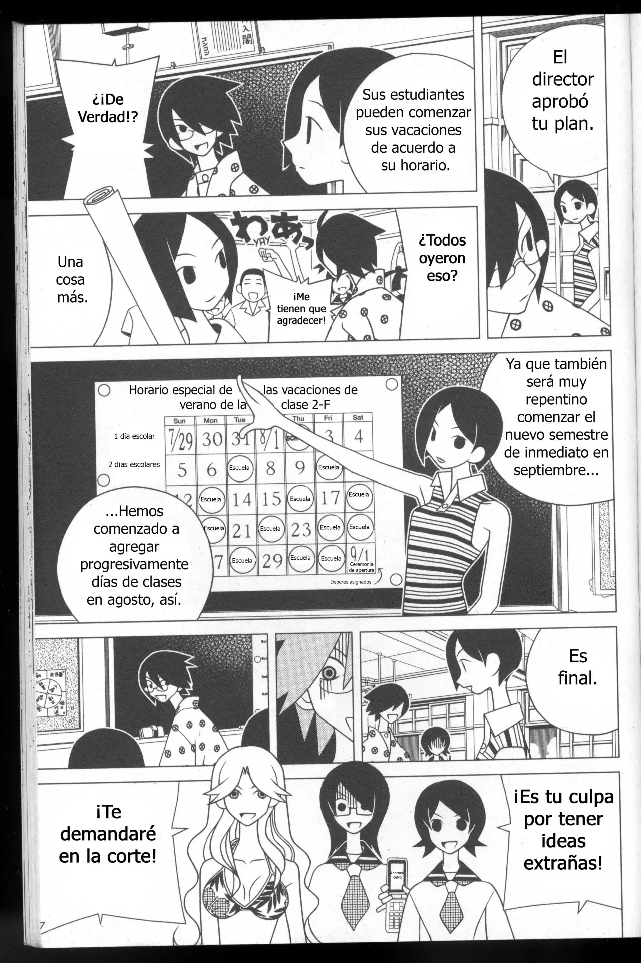 Sayonara Zetsubou Sensei (2005) - Capítulo 99 - Página 12 - LectorTMOo