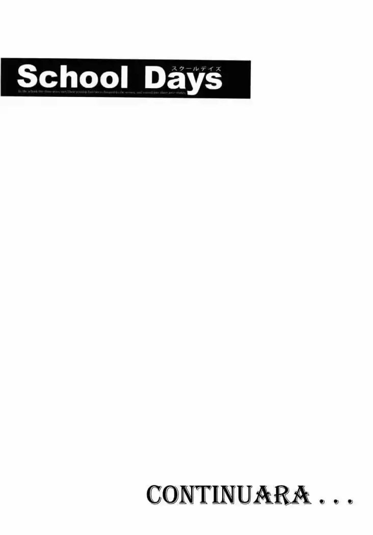 School Days (2006) - Capítulo 5 - Página 33 - LectorTMOo