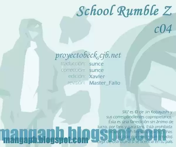 School Rumble Z (2008) - Capítulo 4 - Página 17 - LectorTMOo