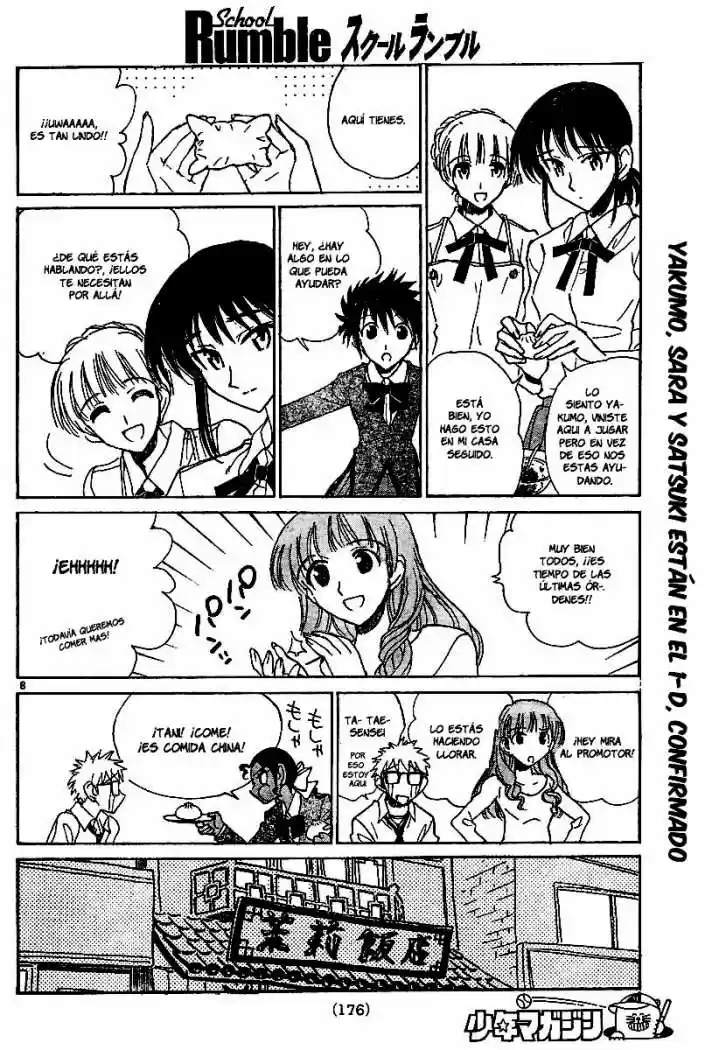 School Rumble (2002) - Capítulo 132 - Página 8 - LectorTMOo